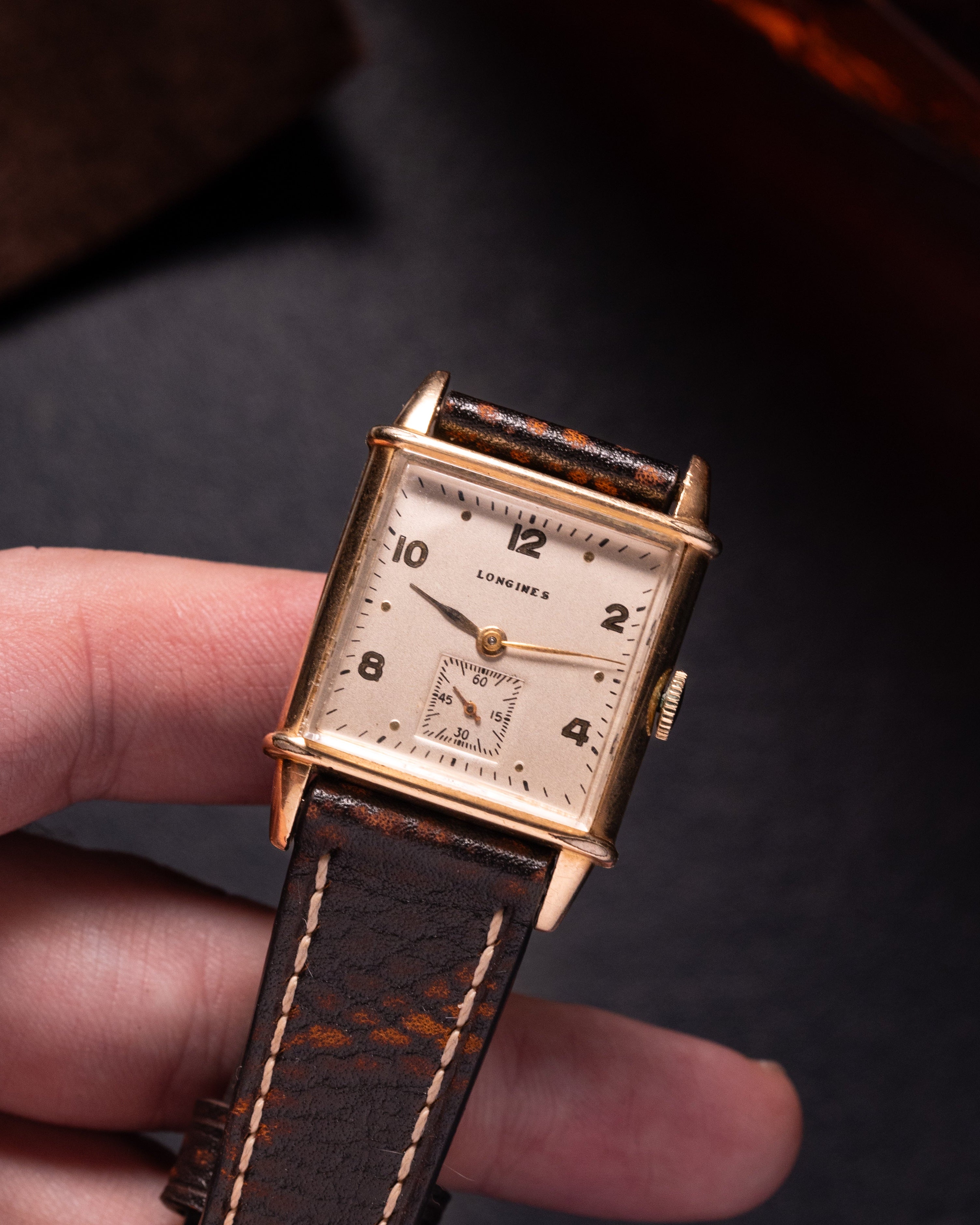 Vintage watch "Longines" Tank, 10k Gold Filled - VintageDuMarko