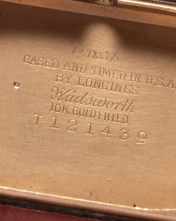 Vintage watch Longines Tank, 10k Gold Filled - VintageDuMarko