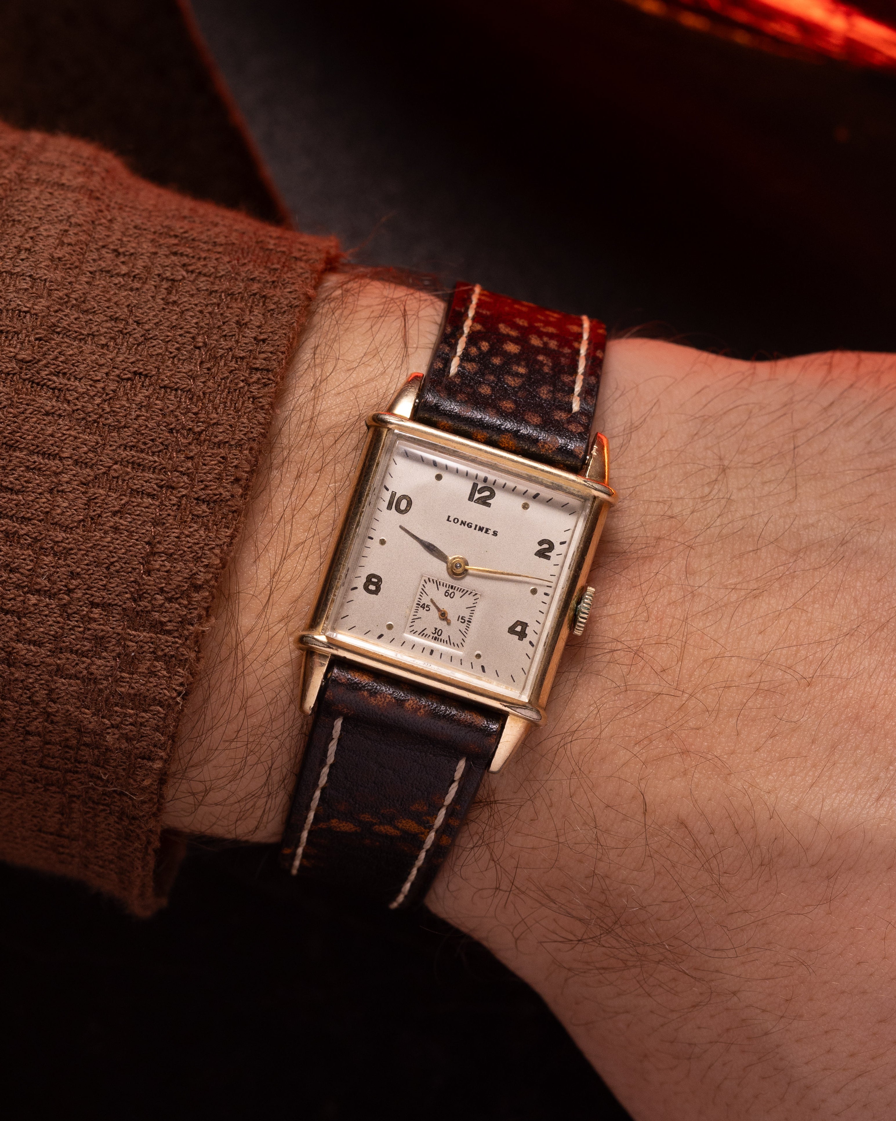 Vintage watch "Longines" Tank, 10k Gold Filled - VintageDuMarko