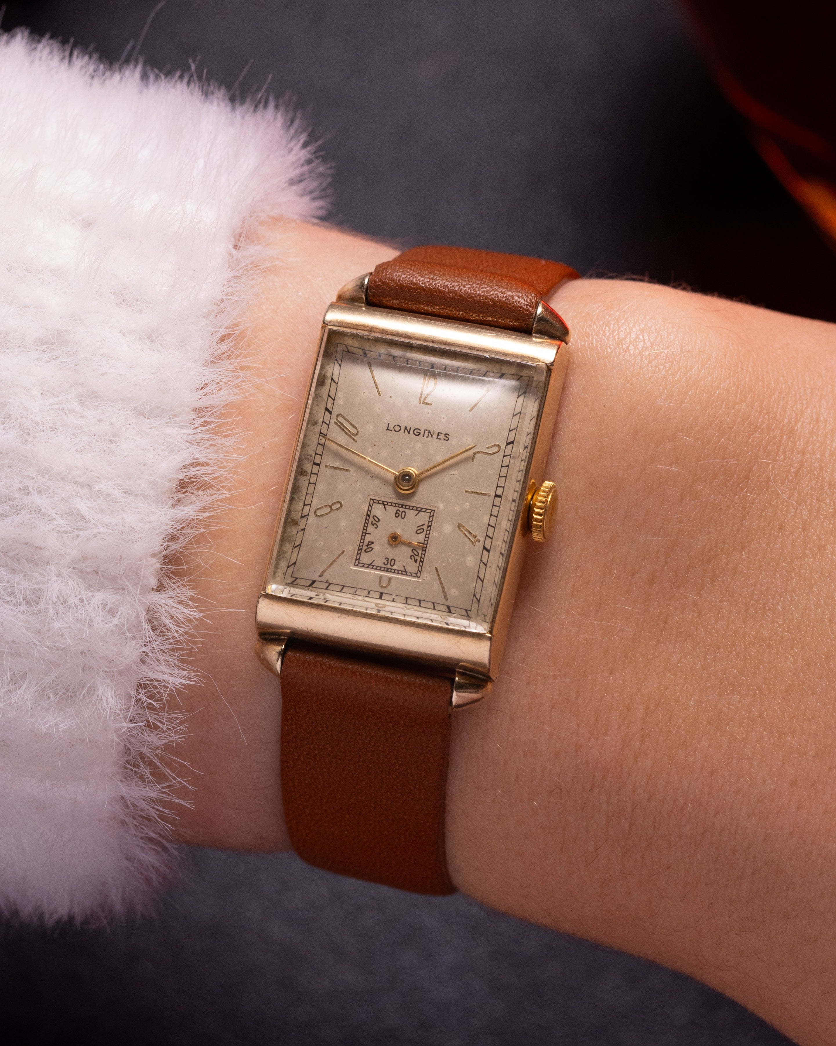 Vintage watch Longines Tank, 10k Gold Filled - VintageDuMarko