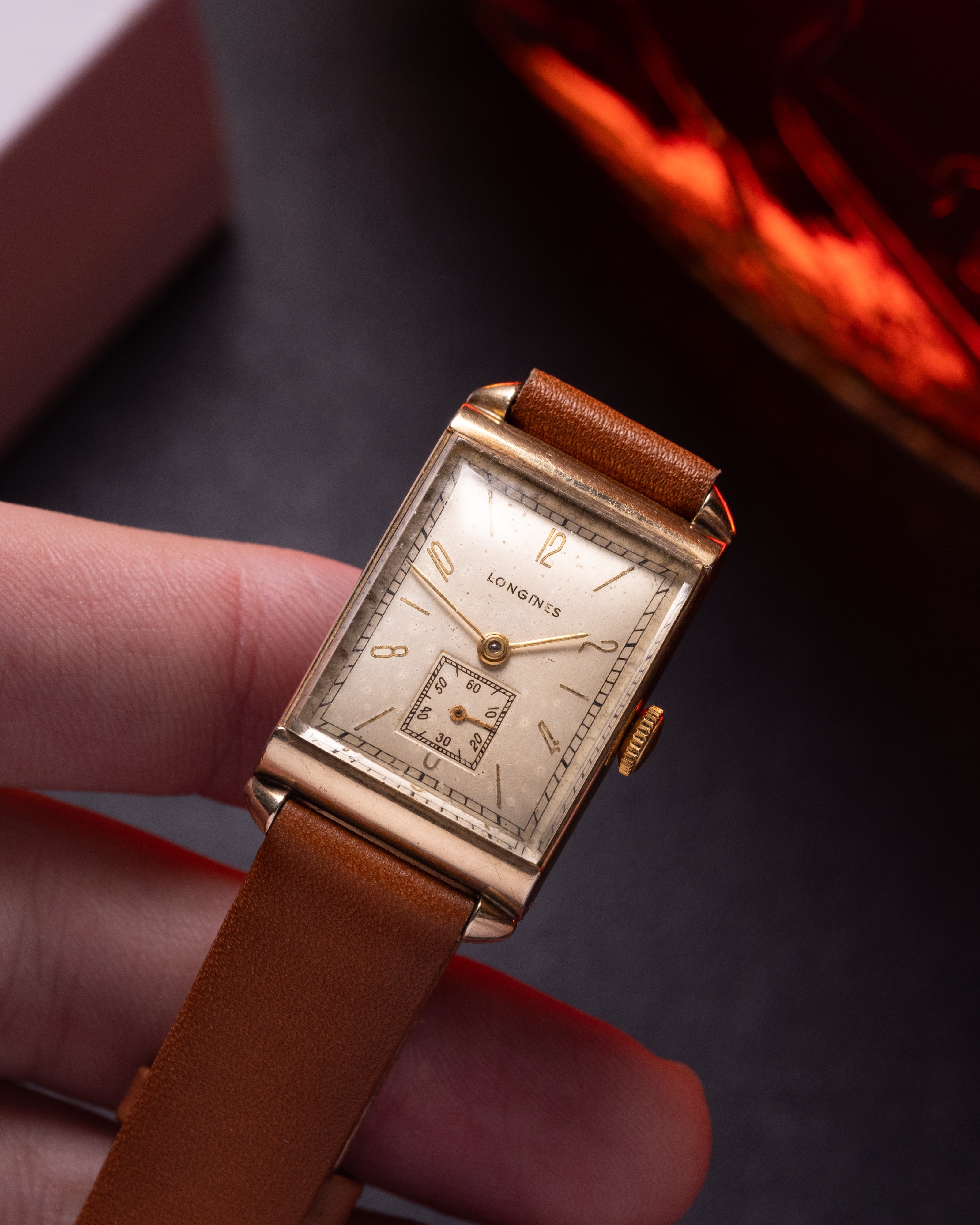 Vintage watch Longines Tank, 10k Gold Filled - VintageDuMarko