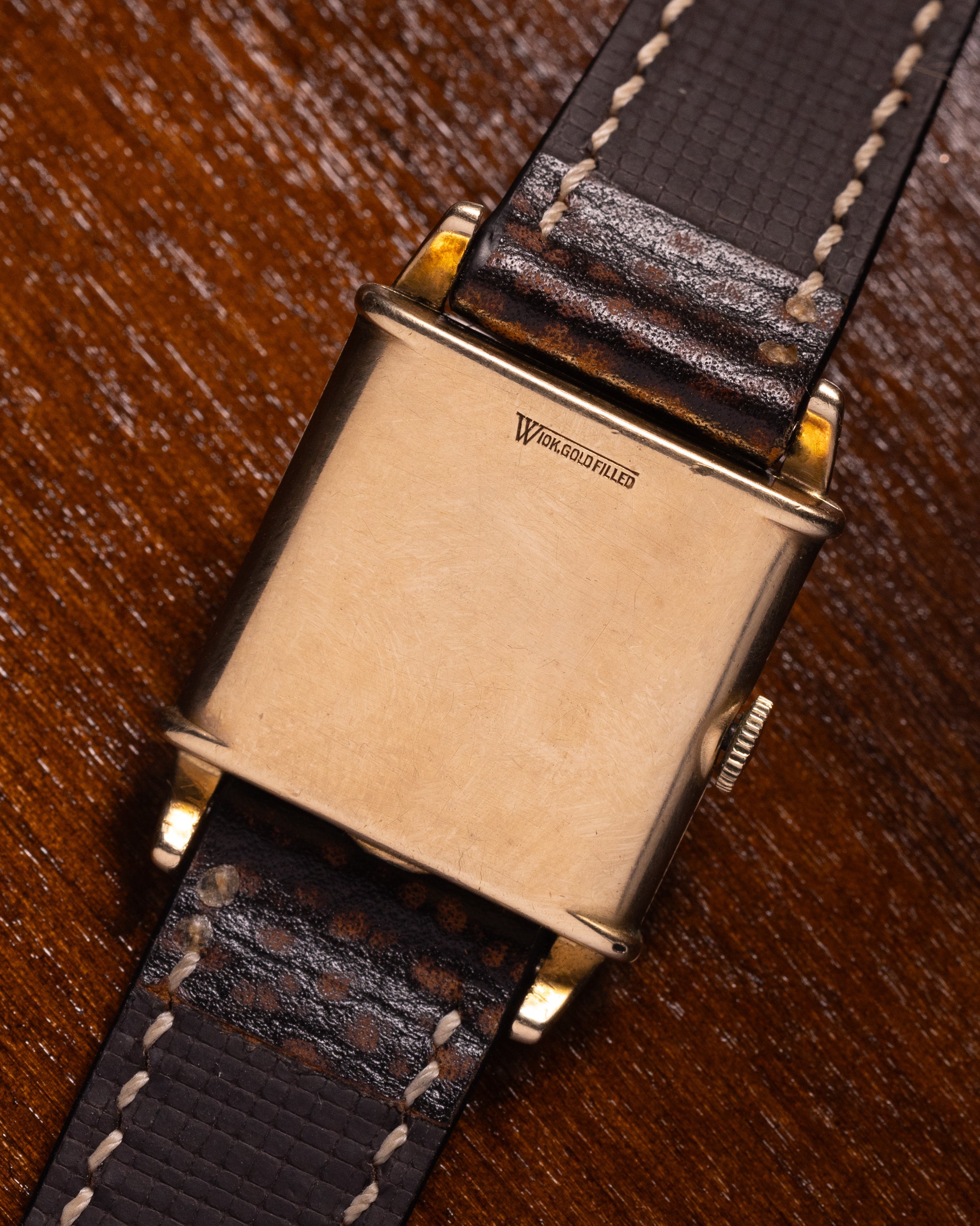 Vintage watch "Longines" Tank, 10k Gold Filled - VintageDuMarko
