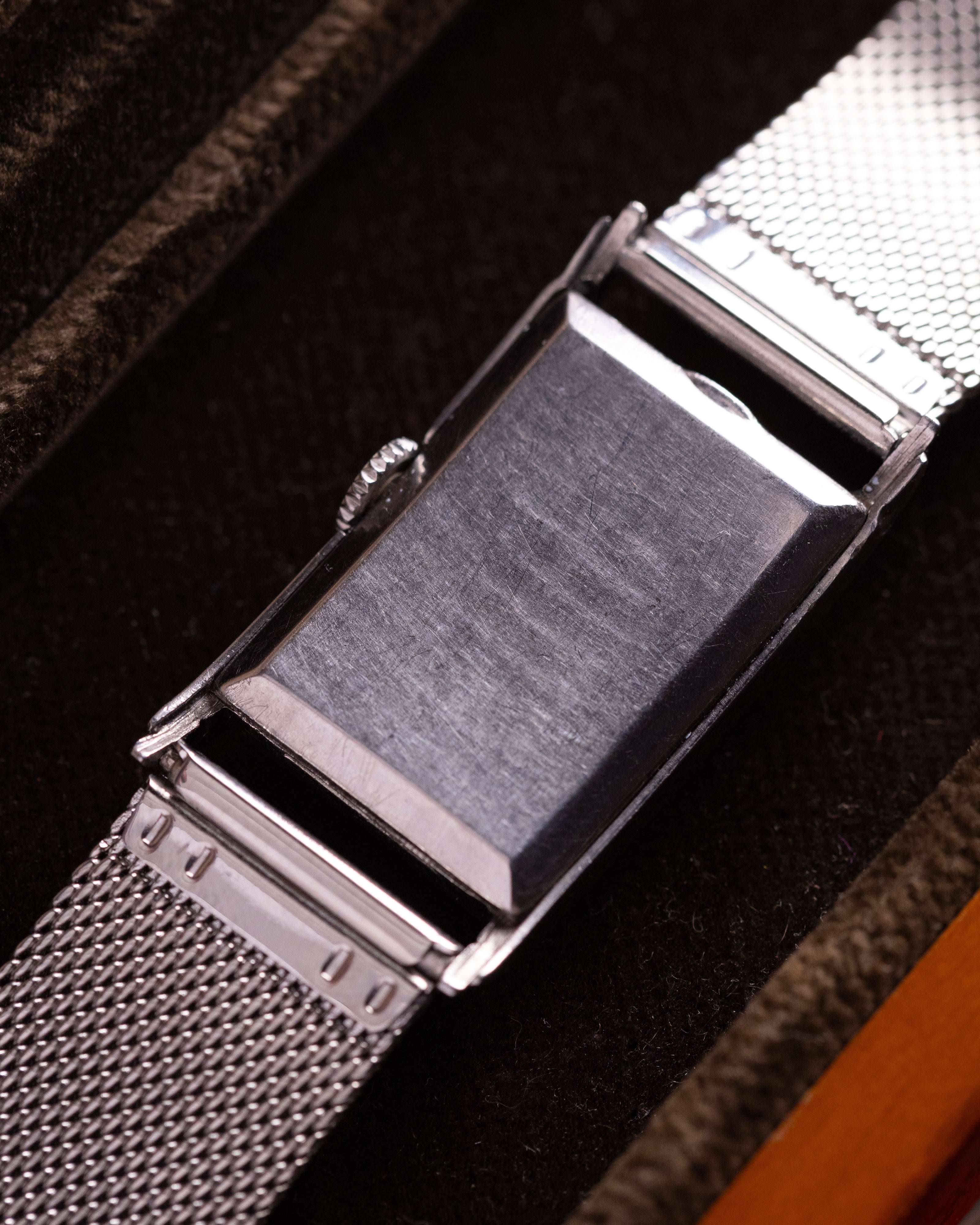 Vintage watch "Longines" Tank Sector dial, Art Deco from 1940s - VintageDuMarko