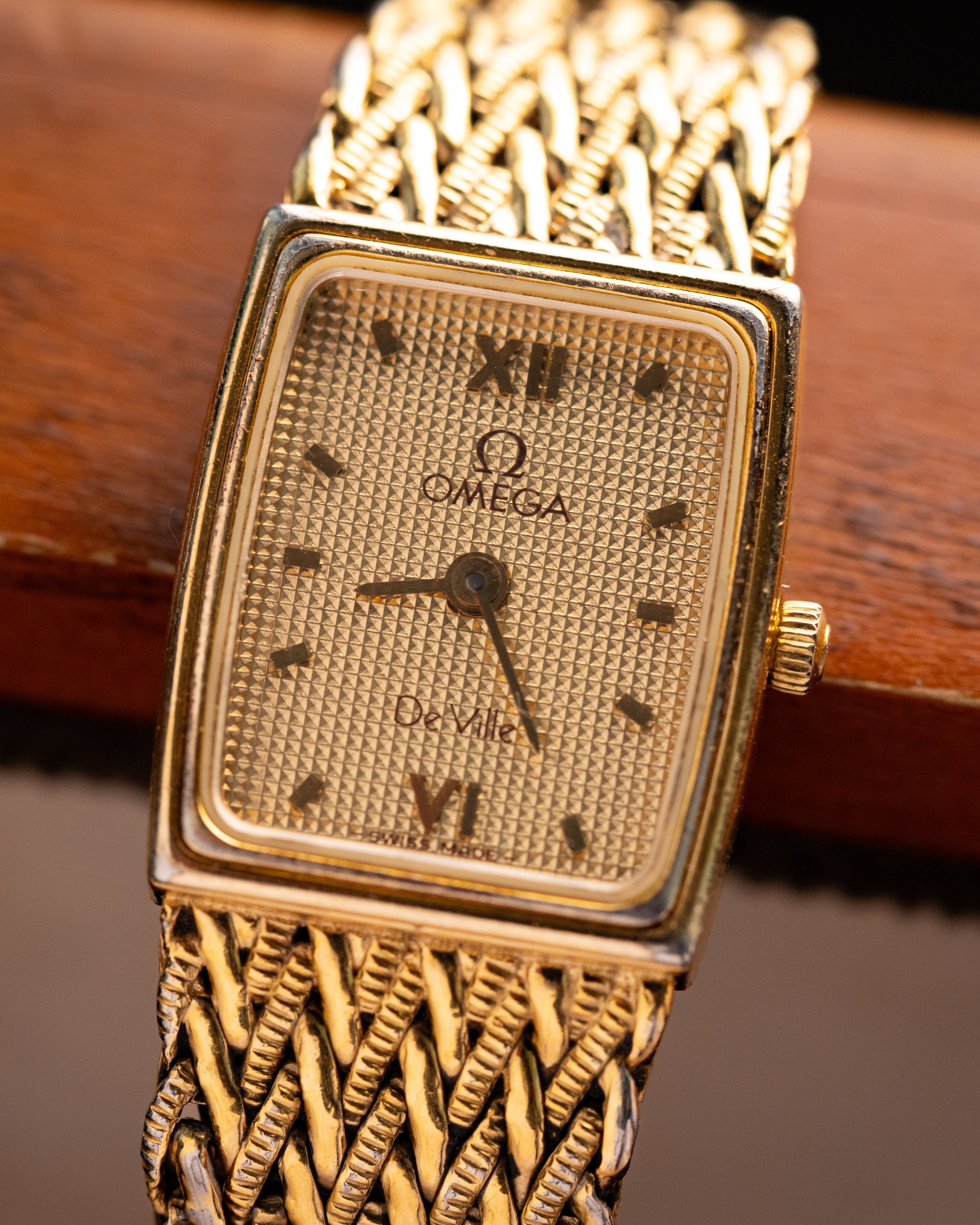 Vintage watch Omega De Ville, Premium gold plated watch - VintageDuMarko