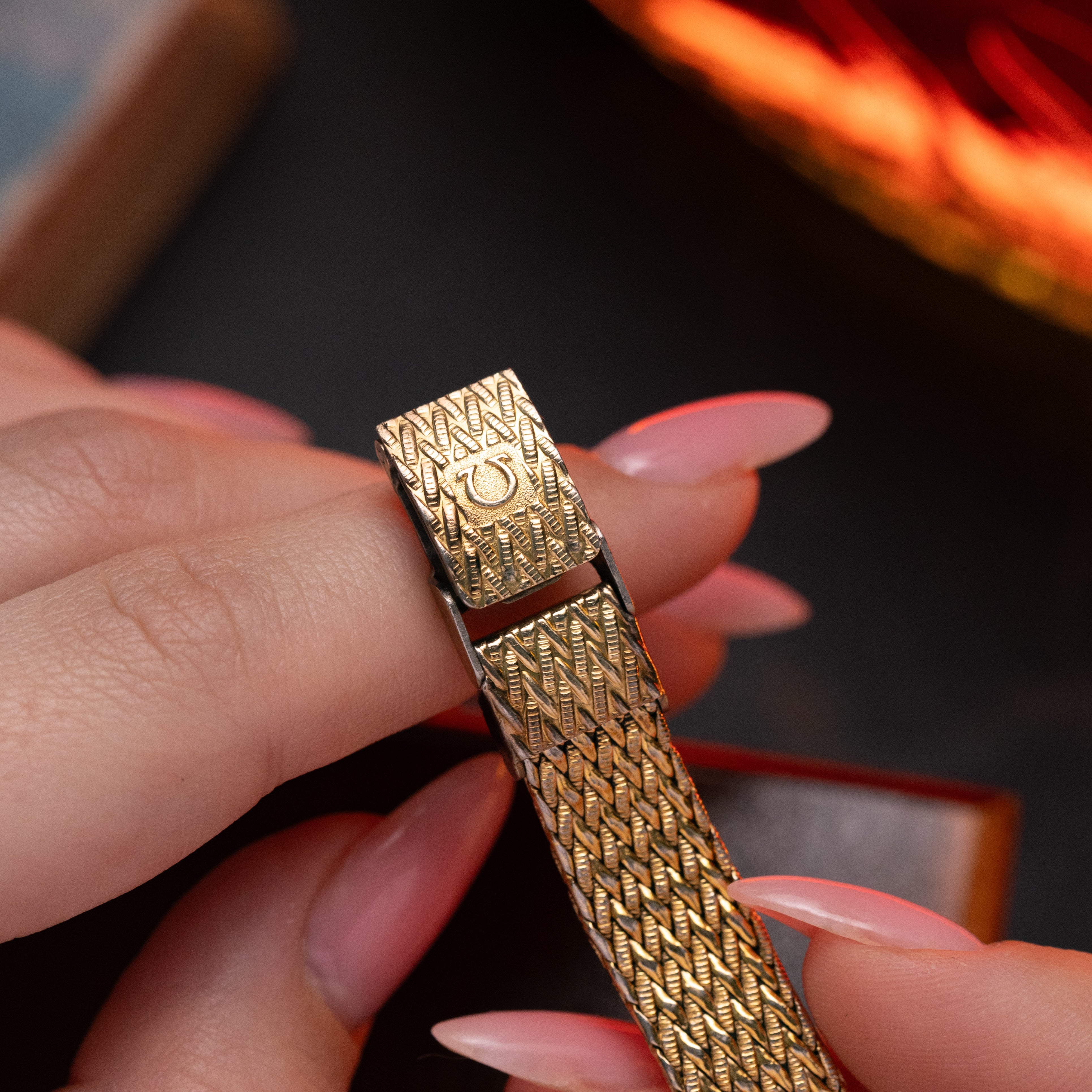 Vintage watch Omega De Ville, Premium gold plated watch - VintageDuMarko