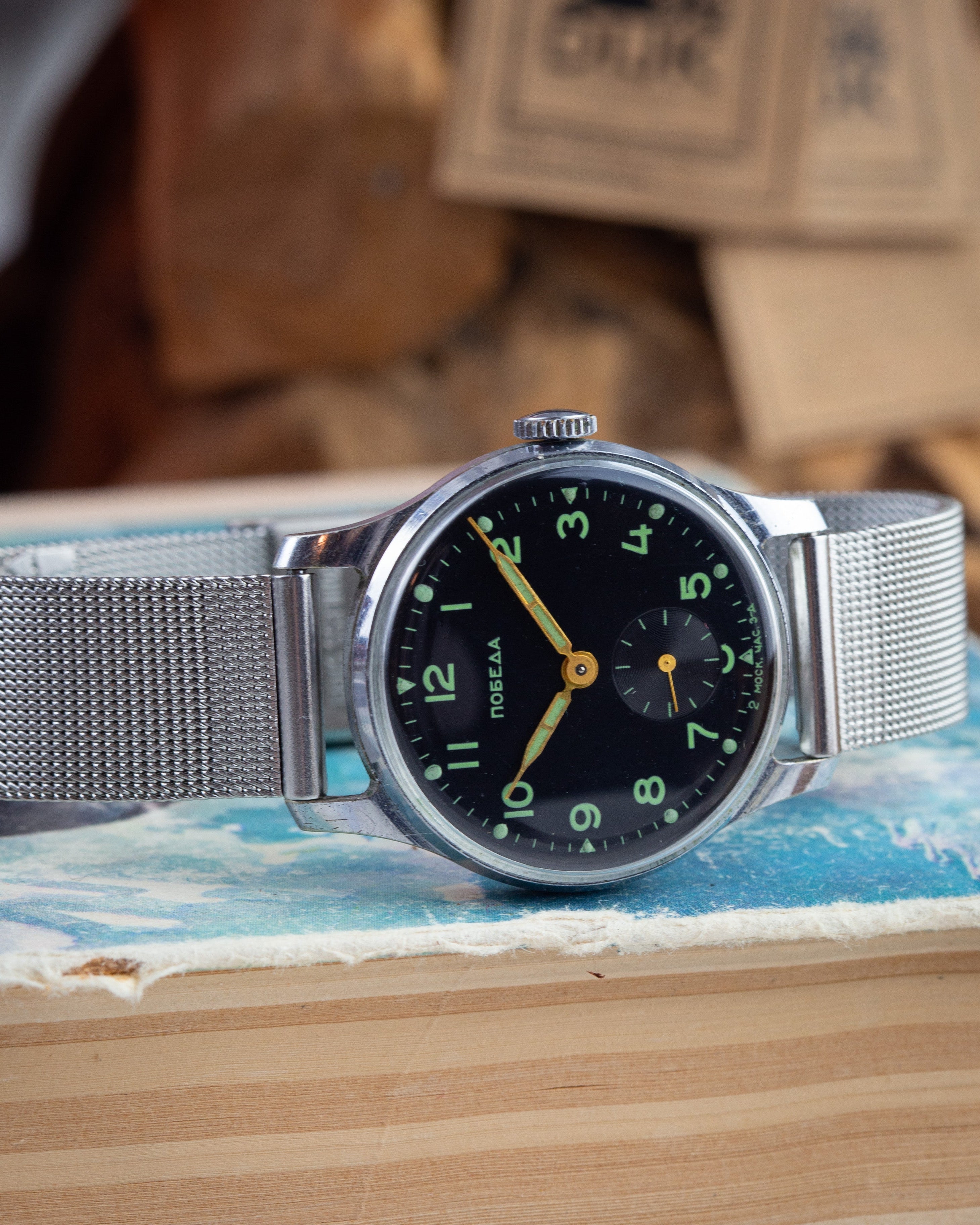 Vintage Watch "Pobeda", Rare USSR Watch for Men or Women - VintageDuMarko