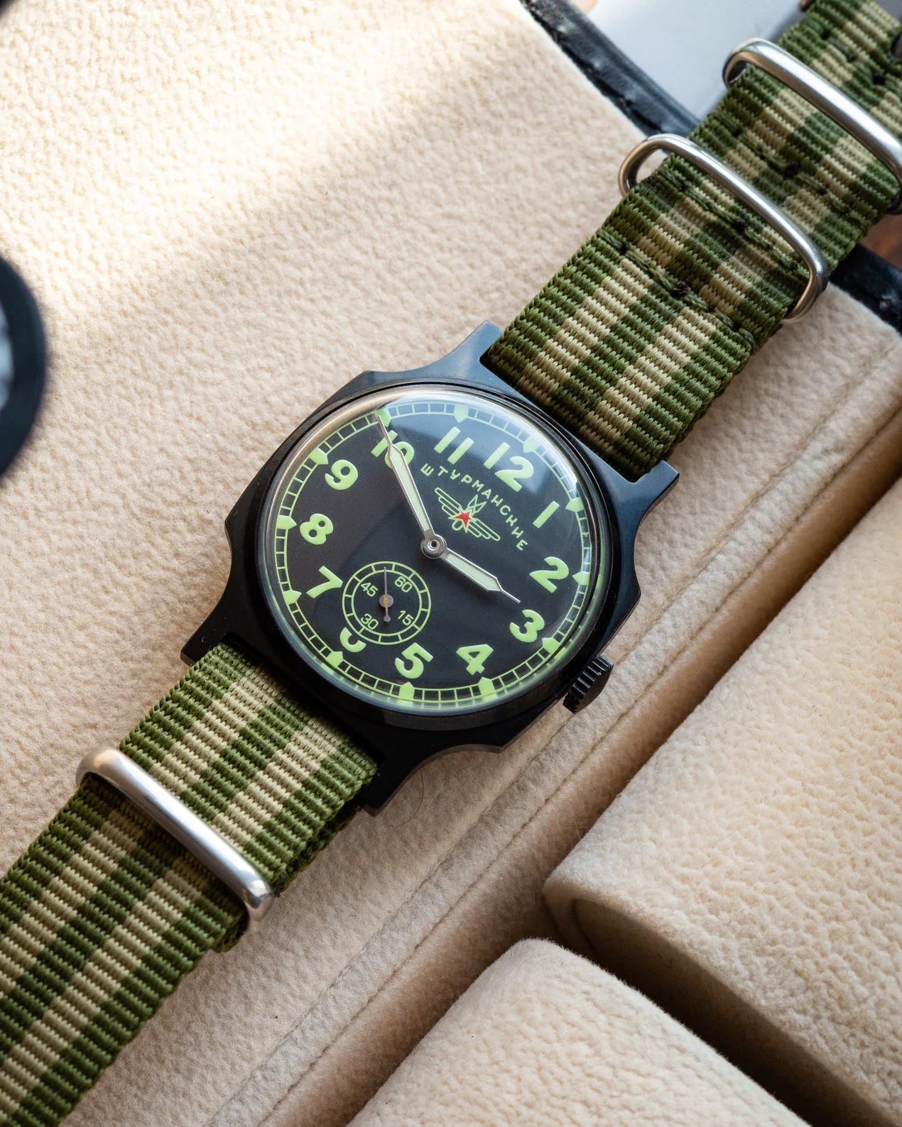 Vintage Watch "Poljot Sturmanskie Gagarin", Soviet Military Famous Watch - VintageDuMarko