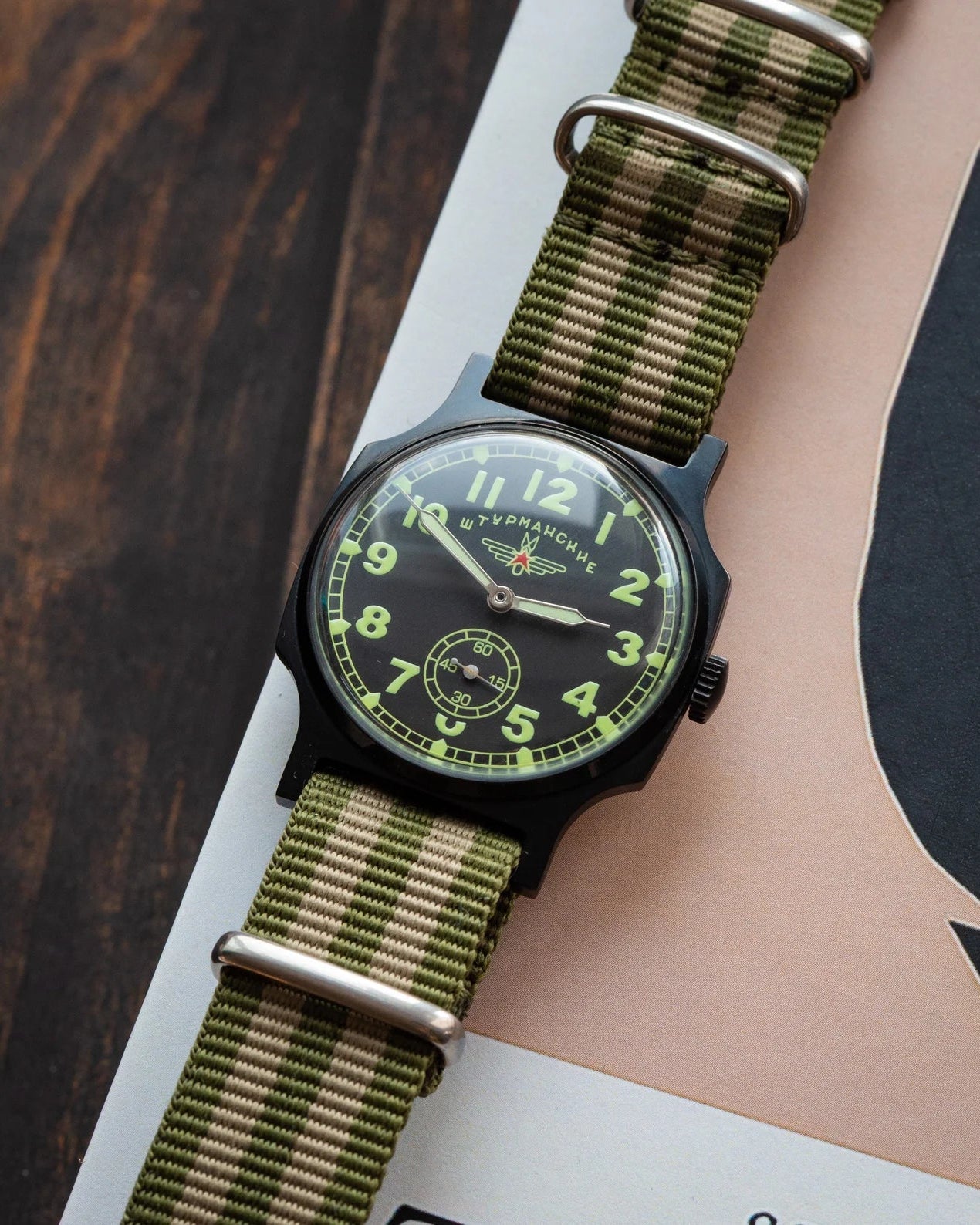 Vintage Watch "Poljot Sturmanskie Gagarin", Soviet Military Famous Watch - VintageDuMarko