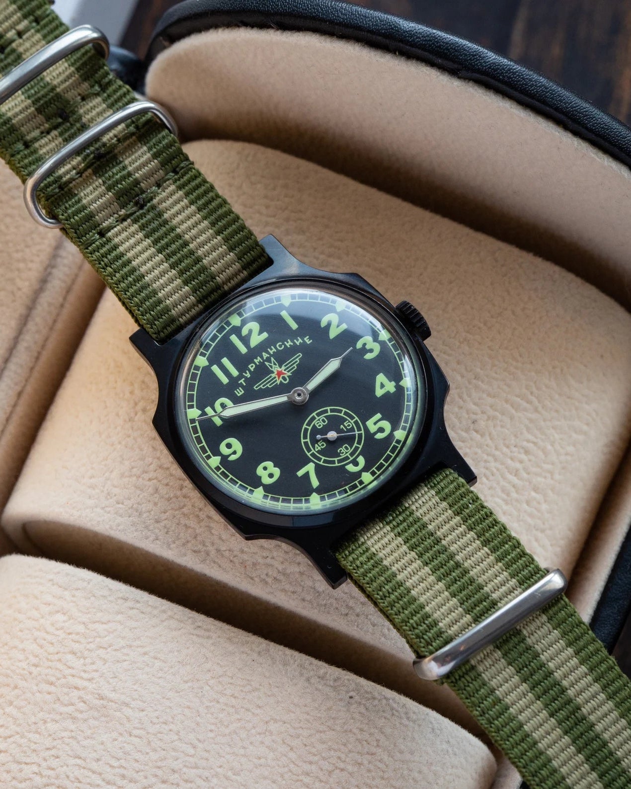 Vintage Watch "Poljot Sturmanskie Gagarin", Soviet Military Famous Watch - VintageDuMarko