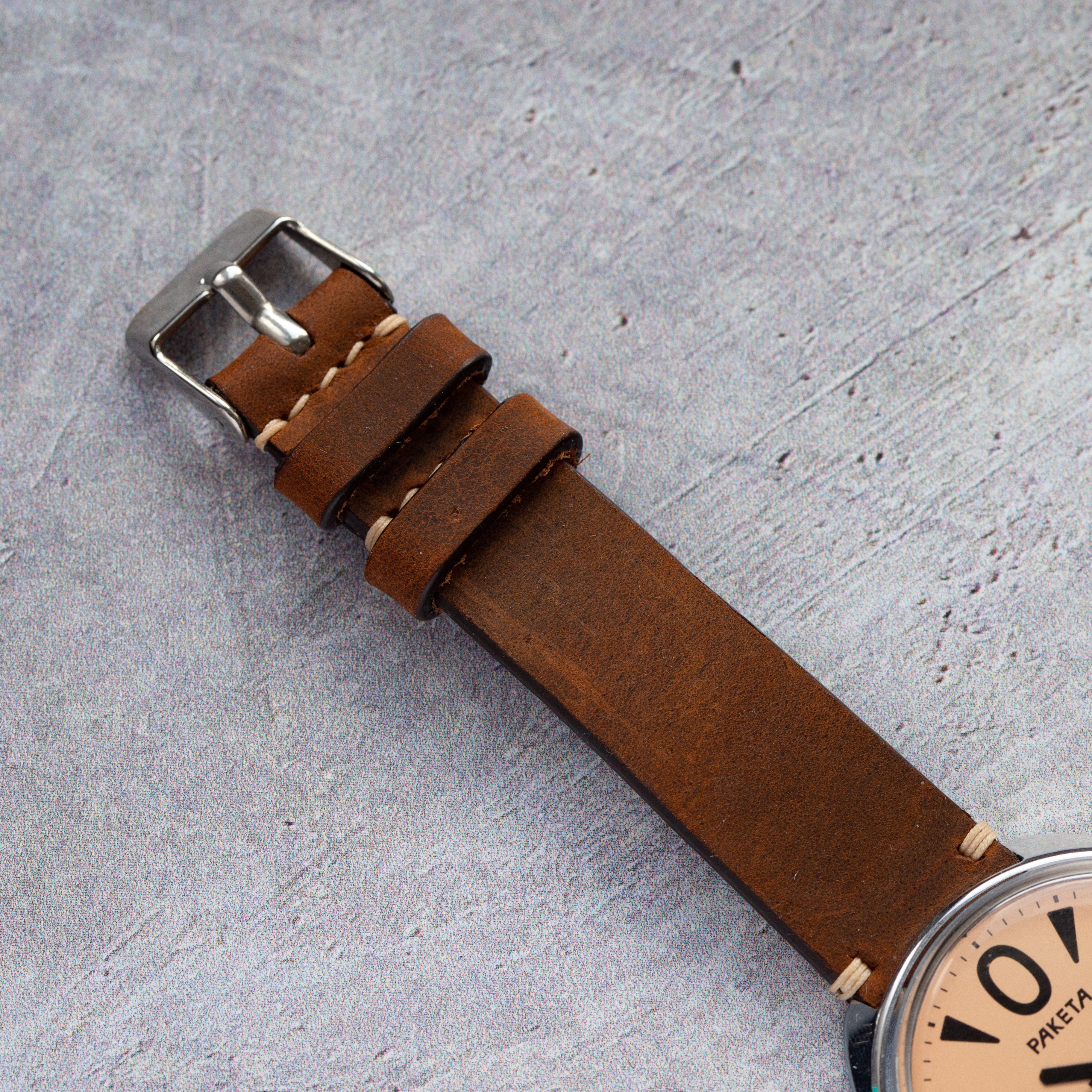 Vintage Watch «Raketa Big Zero Salmon Dial Cal.2609» - Soviet Men's Wrist Watch - VintageDuMarko