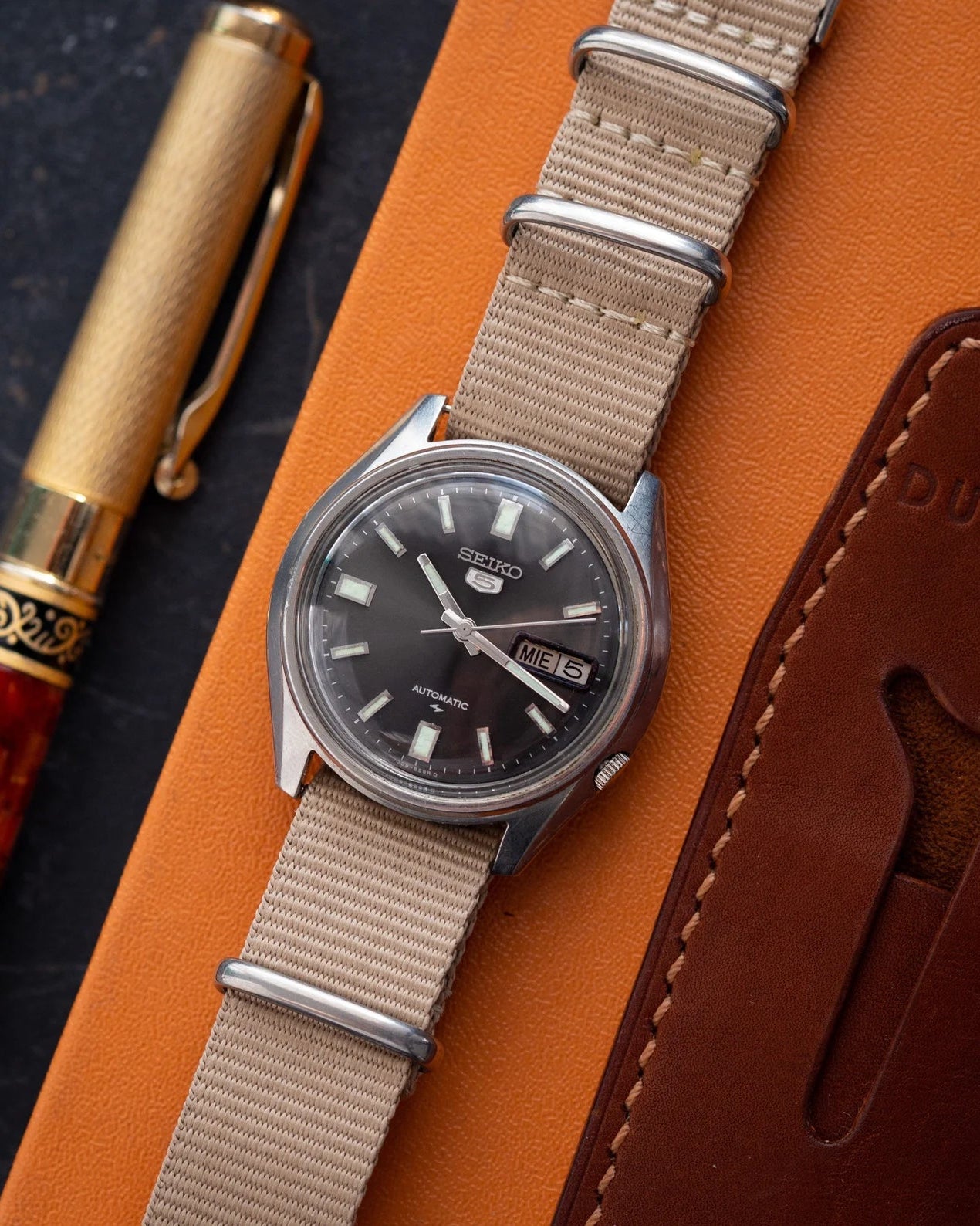 Vintage Watch "Seiko 5", Automatic Japan Watch in Great Condition - VintageDuMarko