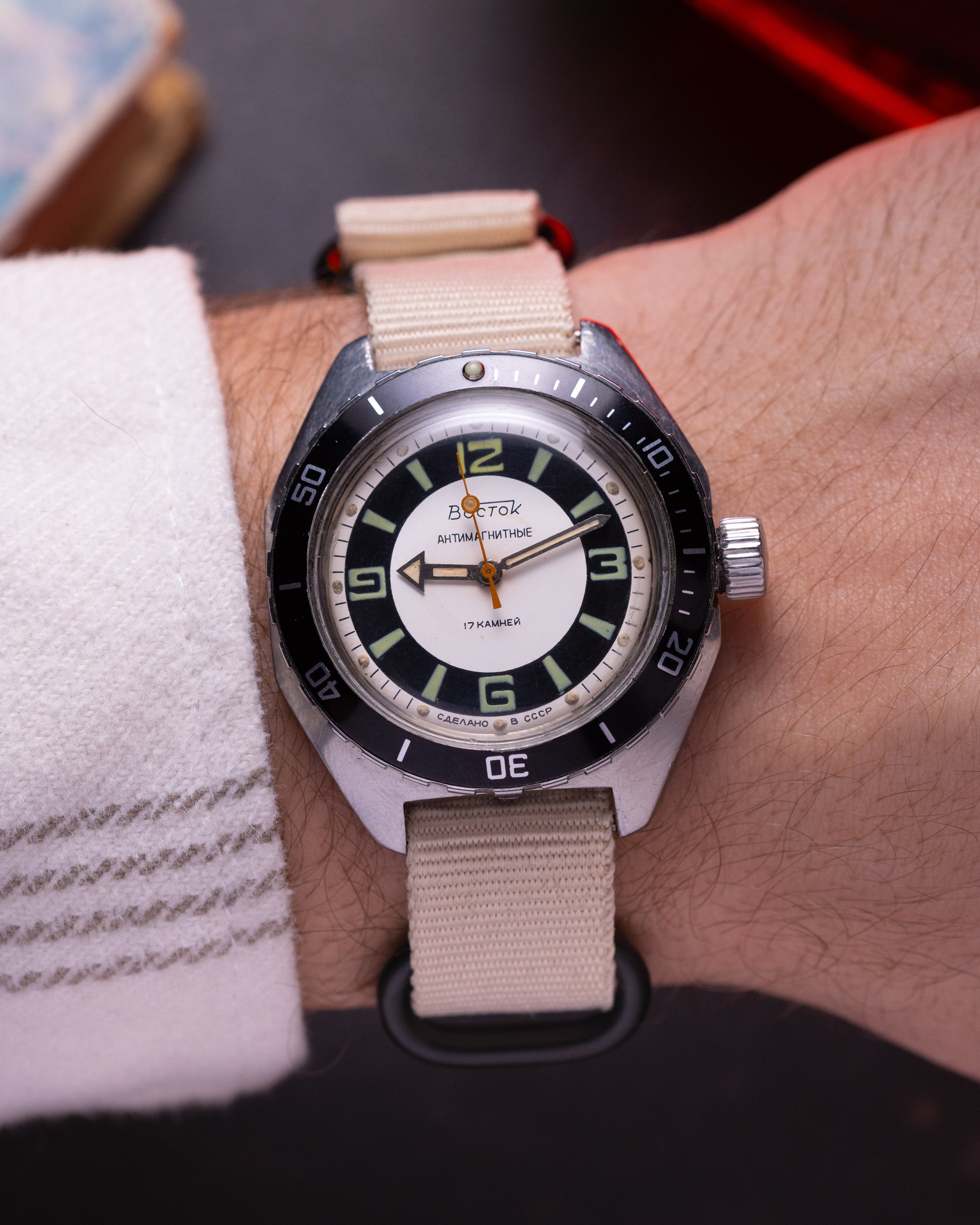 Vintage watch "Wostok" (Vostok) Amphibia, Diver watch - VintageDuMarko