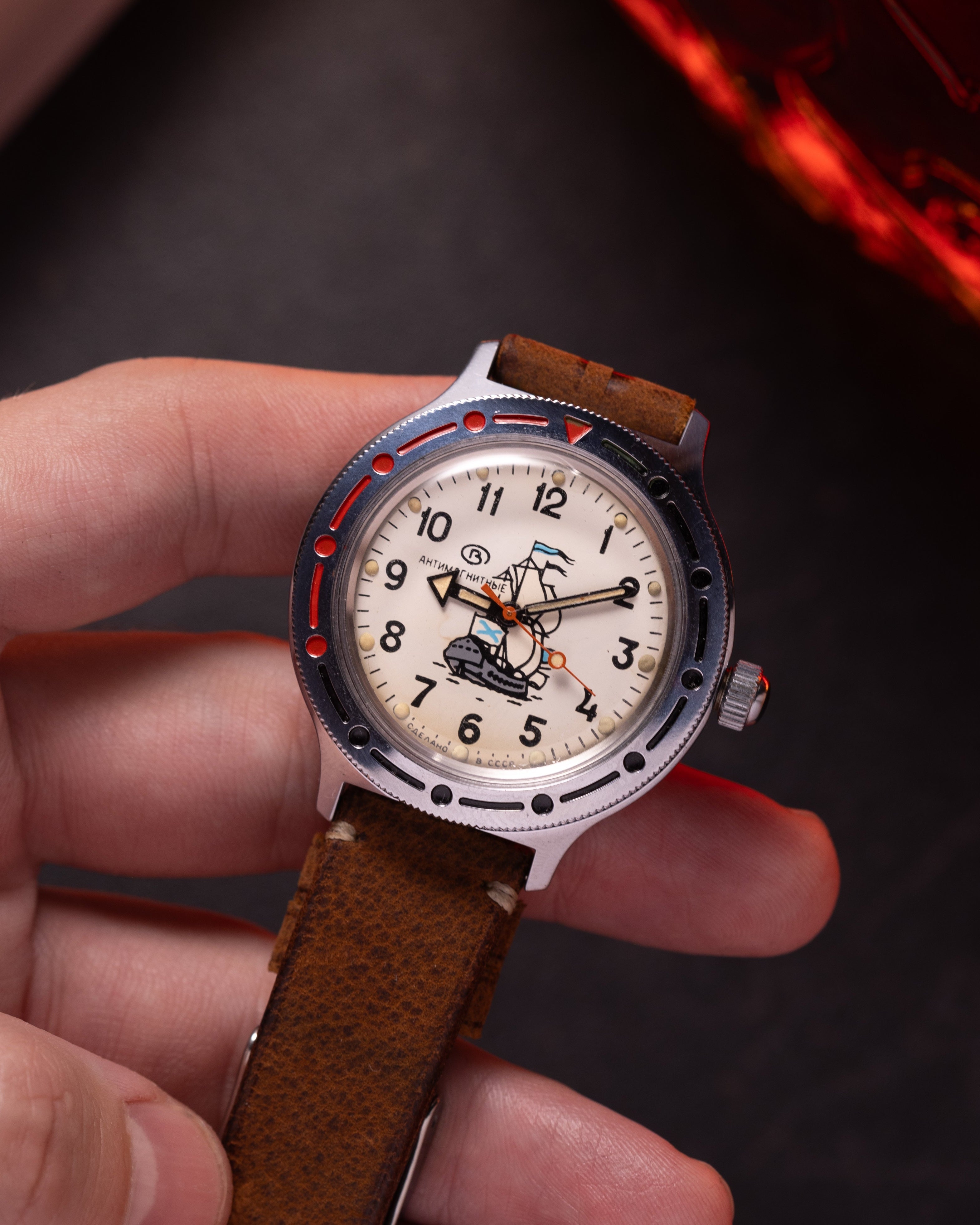 Vintage "Wostok (Vostok) Amphibian" Watch, Rare Military Divers Mechanical watch - VintageDuMarko