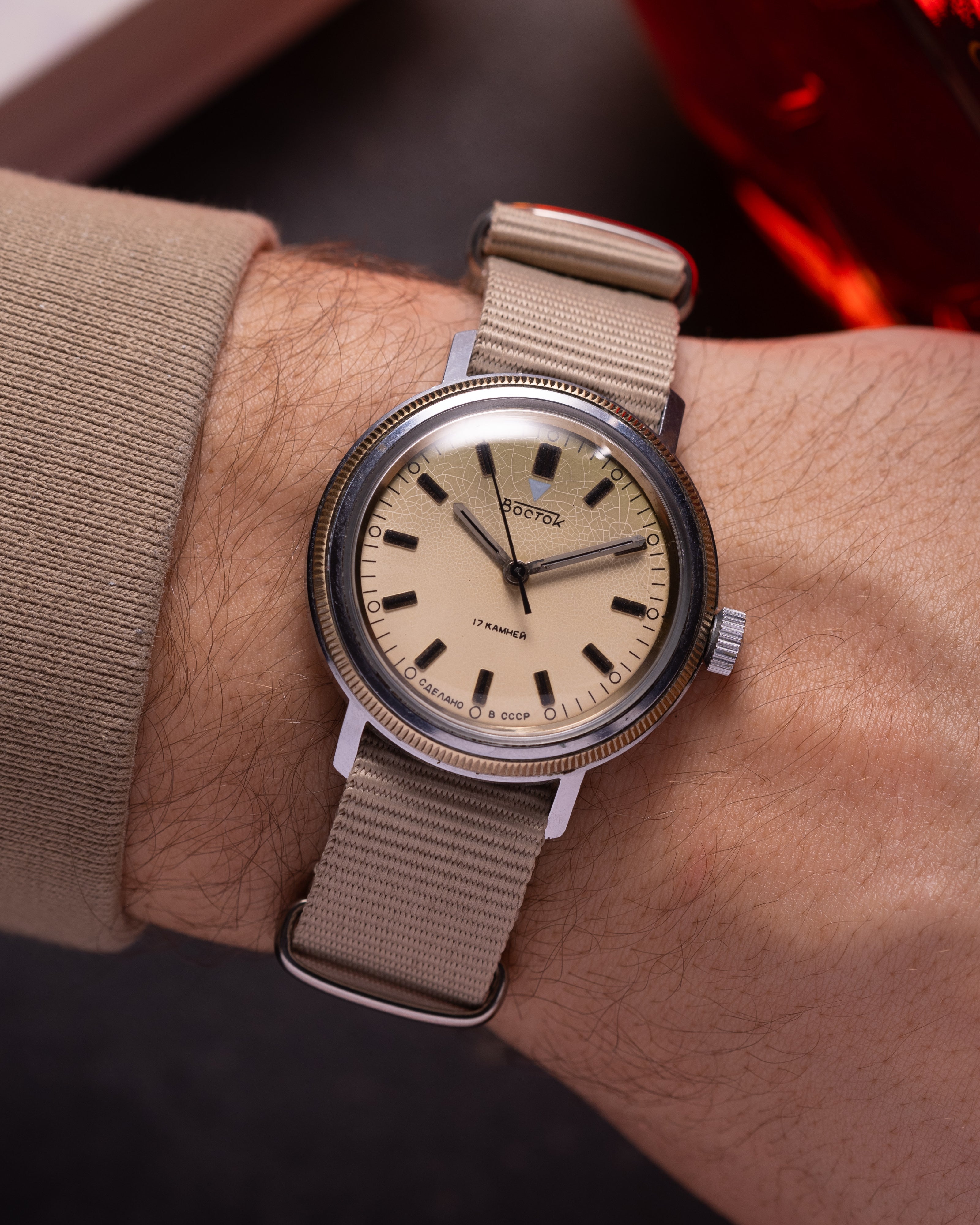 Vintage "Wostok (Vostok)" Mens Rare Mechanical Military Old Watch - VintageDuMarko