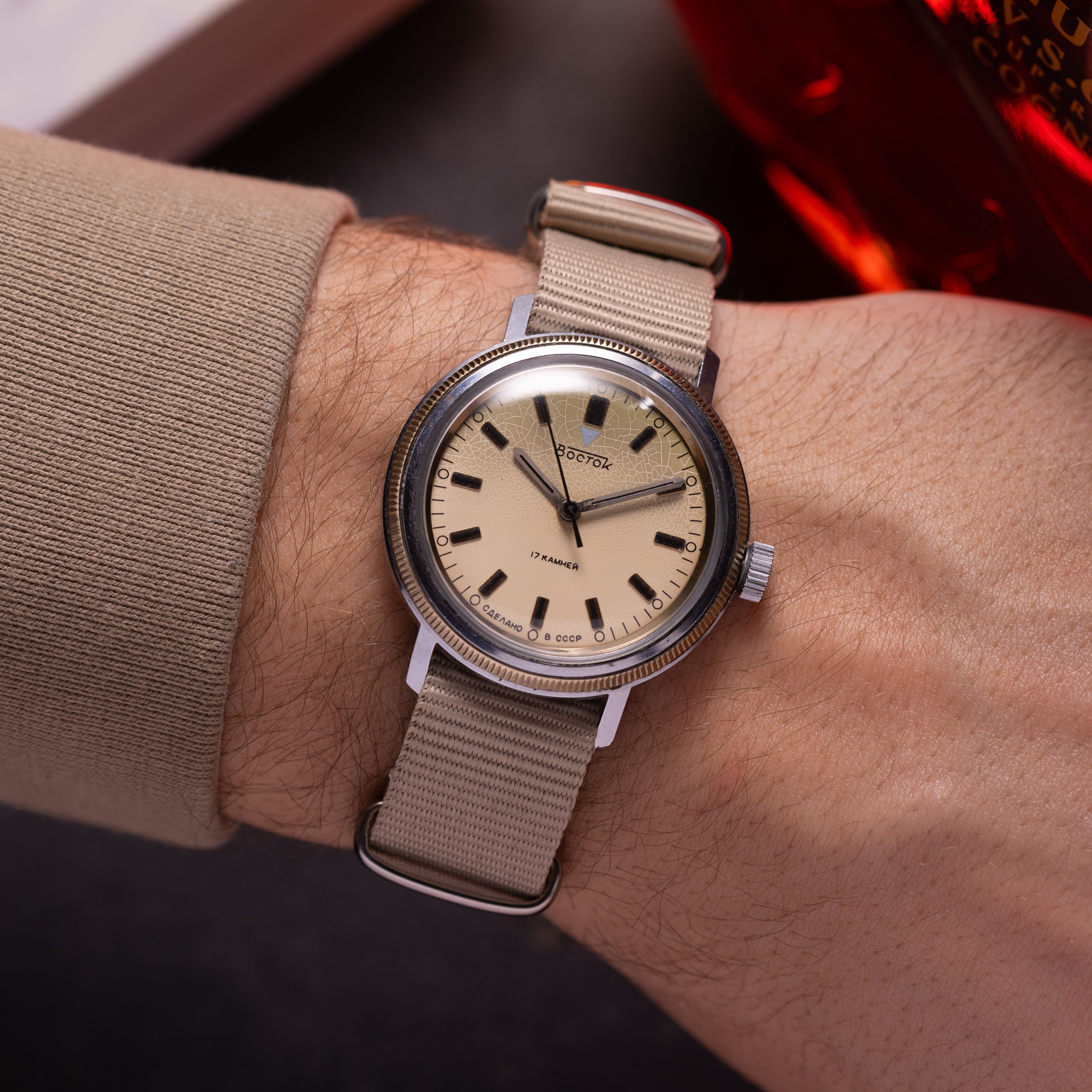 Vintage "Wostok (Vostok)" Mens Rare Mechanical Military Old Watch - VintageDuMarko