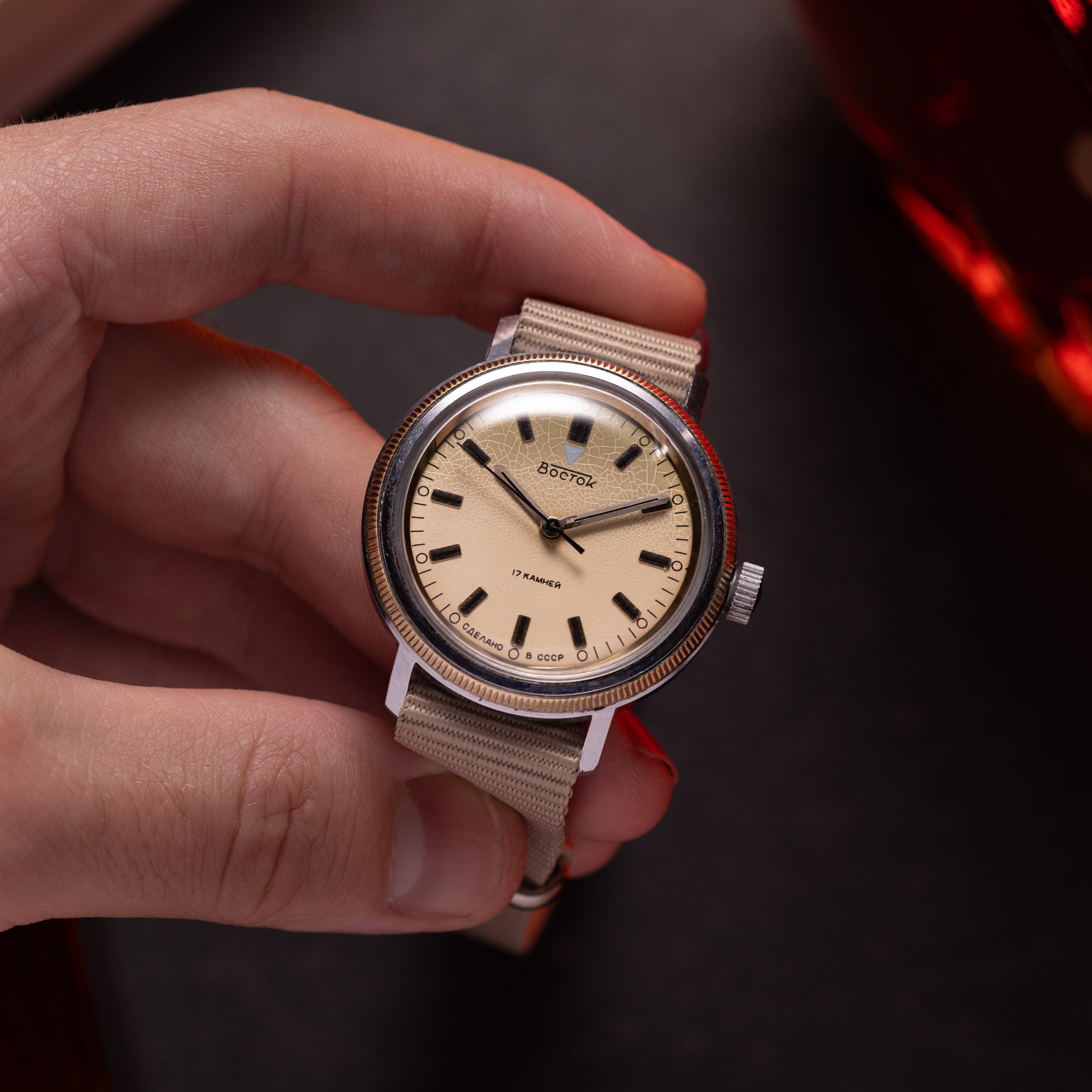 Vintage "Wostok (Vostok)" Mens Rare Mechanical Military Old Watch - VintageDuMarko