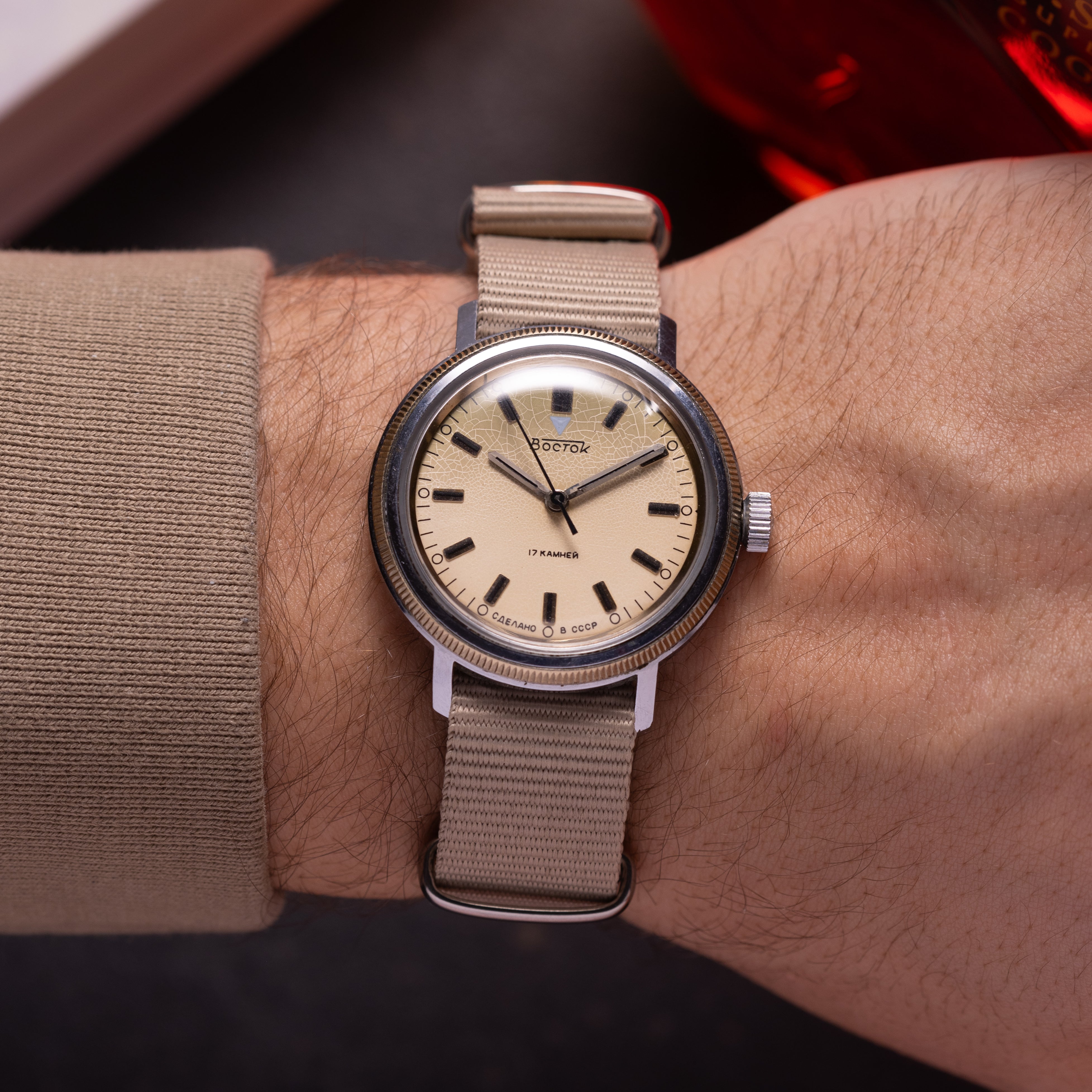 Vintage "Wostok (Vostok)" Mens Rare Mechanical Military Old Watch - VintageDuMarko