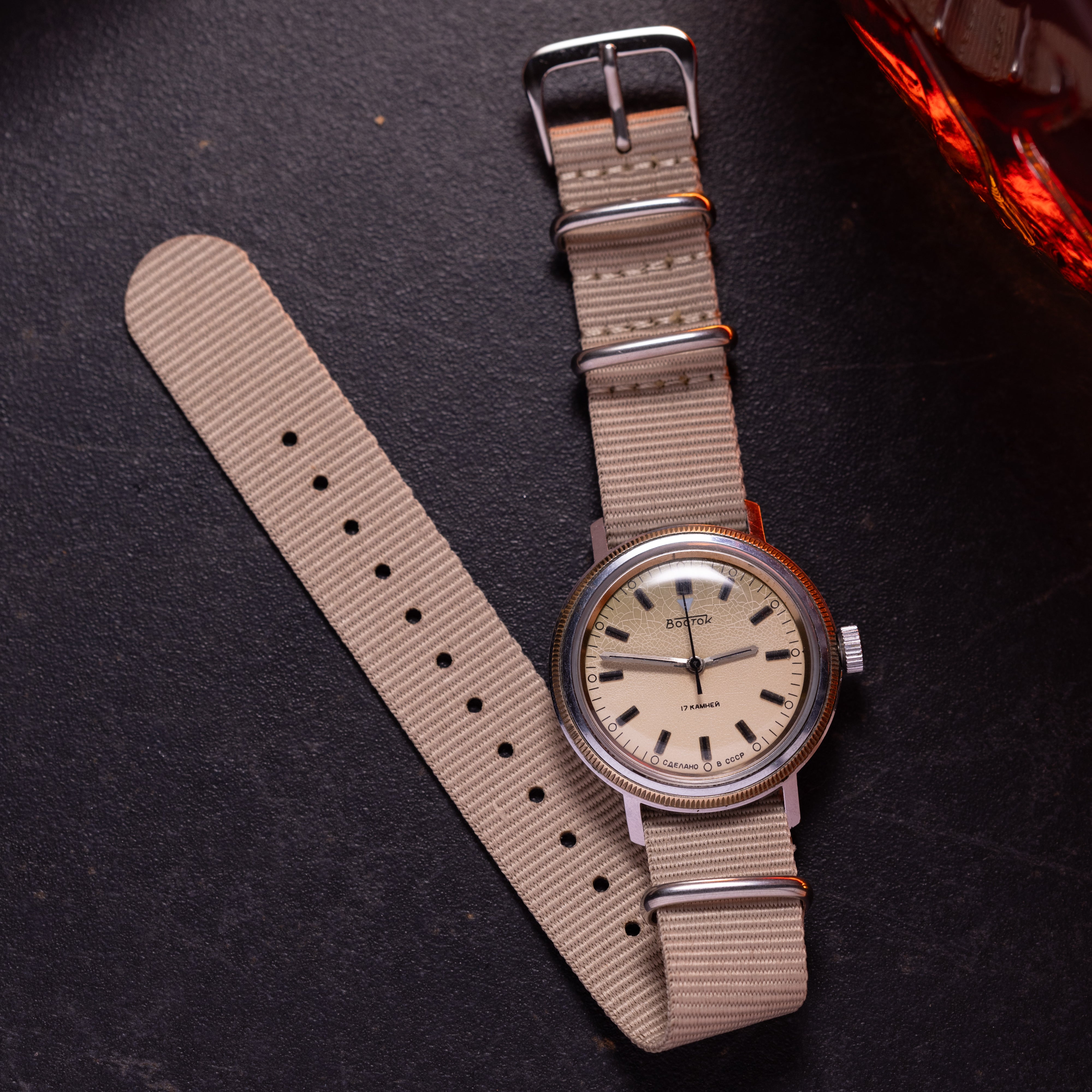 Vintage "Wostok (Vostok)" Mens Rare Mechanical Military Old Watch - VintageDuMarko