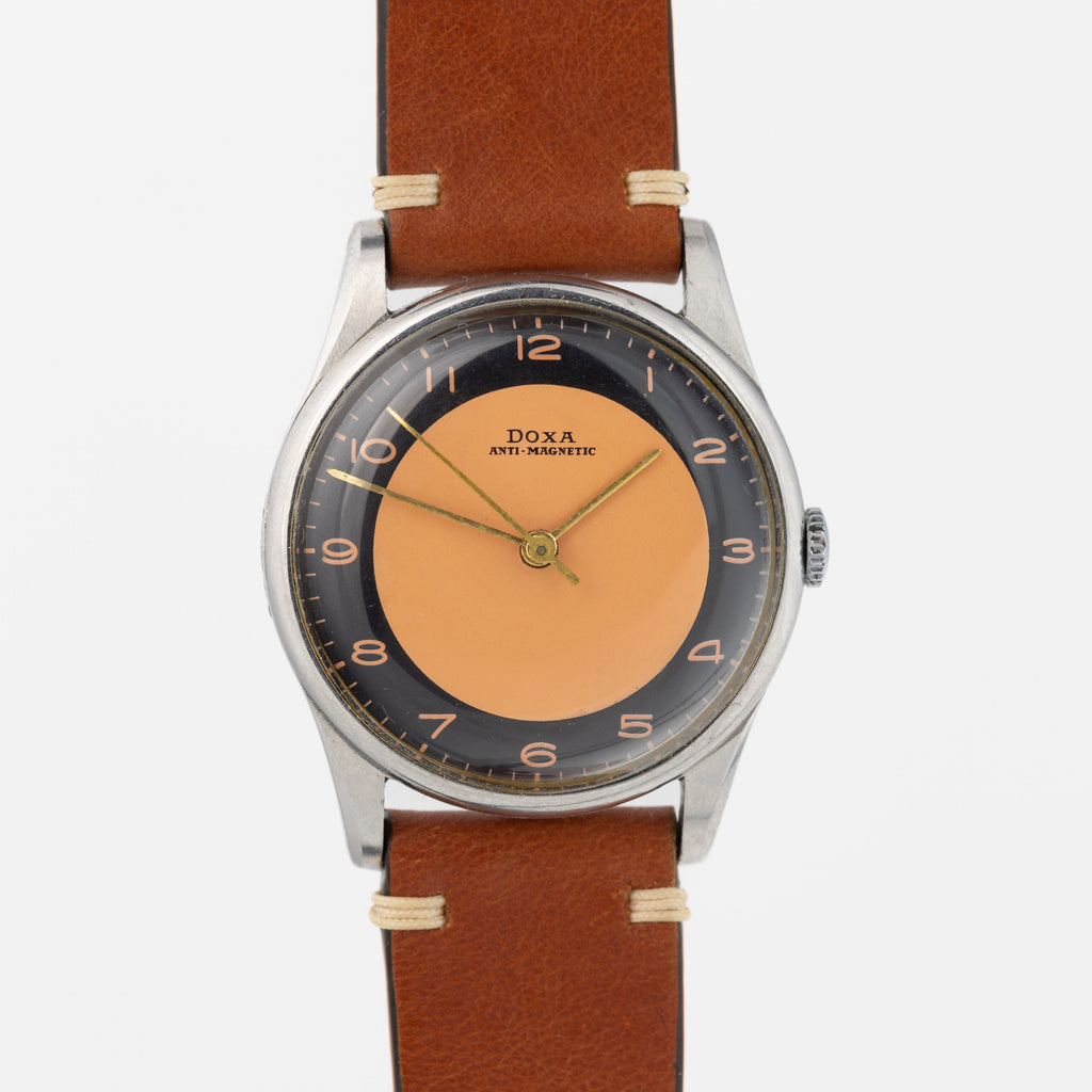 Watch Doxa Salmon Dial, Swiss Made Vintage Watch - Case 33 mm - VintageDuMarko