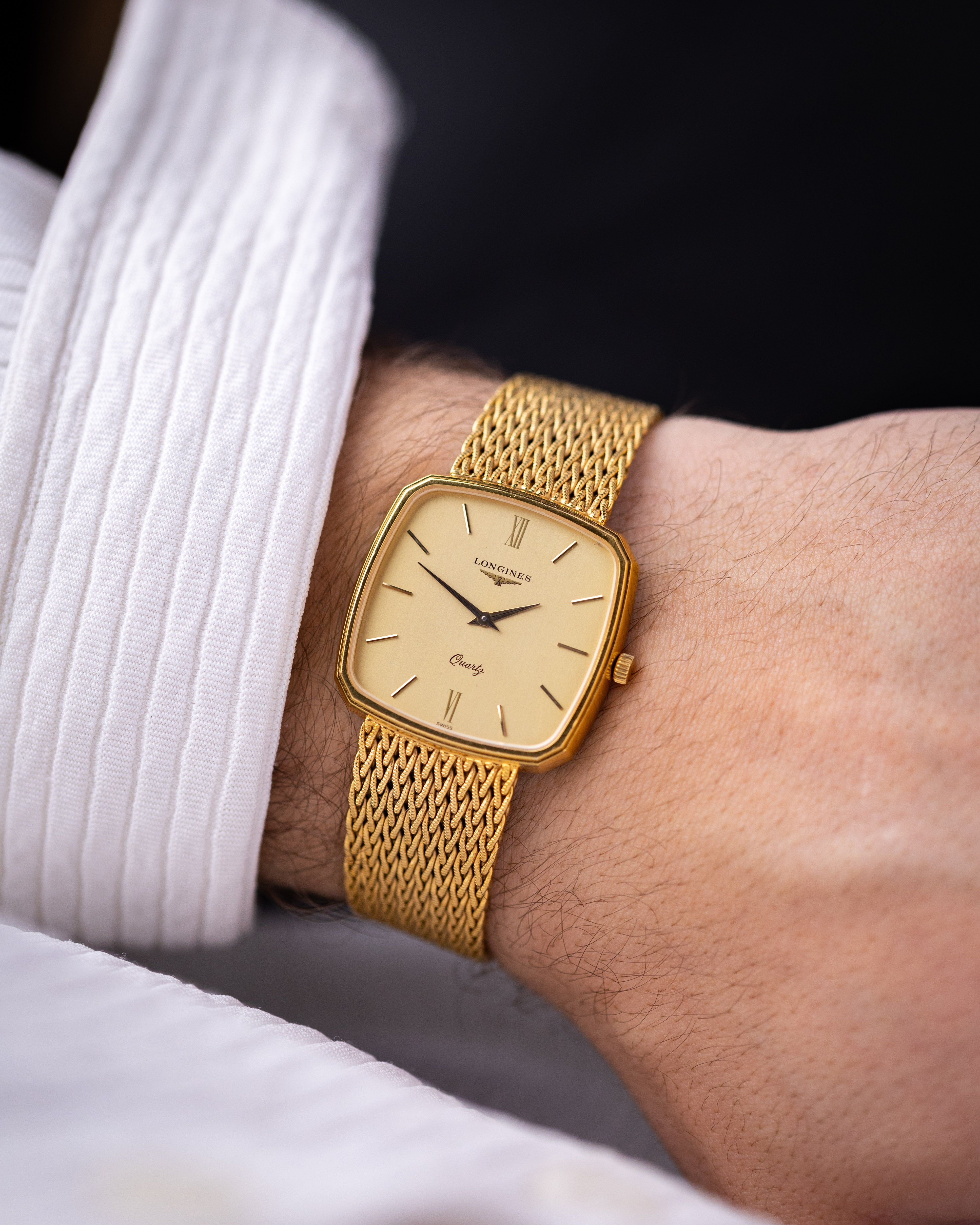 Vintage Longines Tank, Swiss Dress Watch, Original Integrated Bracelet DuMarko Vintage Longines Tank, Swiss Dress Watch, Original Integrated Bracelet DuMarko