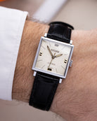 Bifora Square Tank, Linen Dial, Vintage German Watch from 1970's - DuMarko