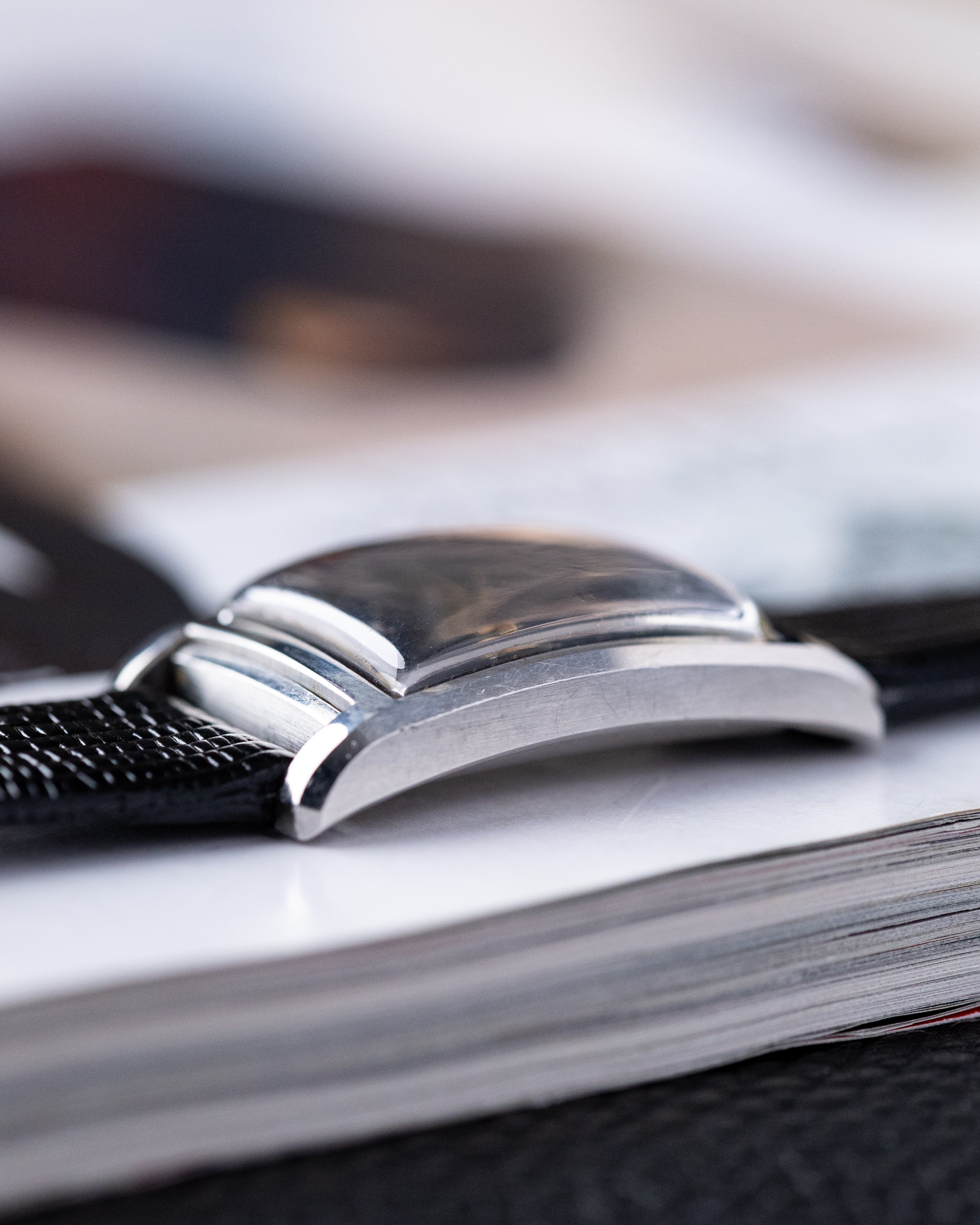 Doxa Vintage Art Deco Tank, Black Gilt Dial, Early Hermetic Sealed and Antimagnetic from 1940's - DuMarko