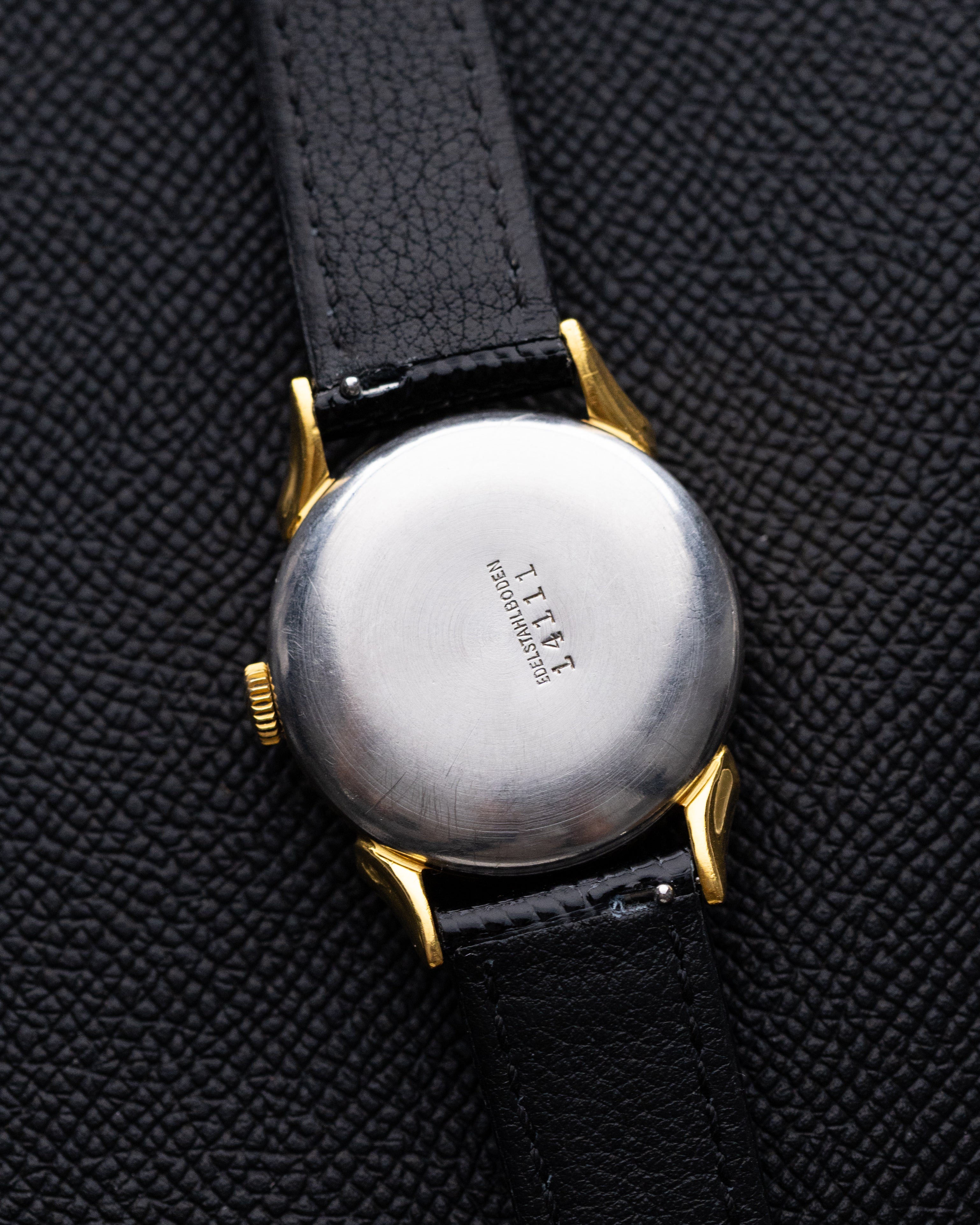 GUB Glashütte Vintage German Watch, Salmon Dial, Cal. 60, Crab/claw Lugs from 1950's - DuMarko