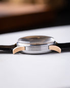 Jaeger LeCoultre Chronograph Ref. 22485 – Two - Tone Steel & 18K Rose Gold, Salmon dial, 1940s - DuMarko