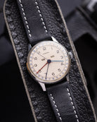 Leonidas Triple Calendar Chronograph watch with Oversize case - VintageDuMarko