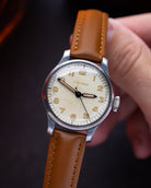 Longines 12L Cal 12.68N, Vintage Military Watch, Radium dial - VintageDuMarko