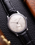 Longines Vintage Swiss Watch, Metallic Dial, Ref. 4179, Cal. 12.68Z from 1940 - DuMarko