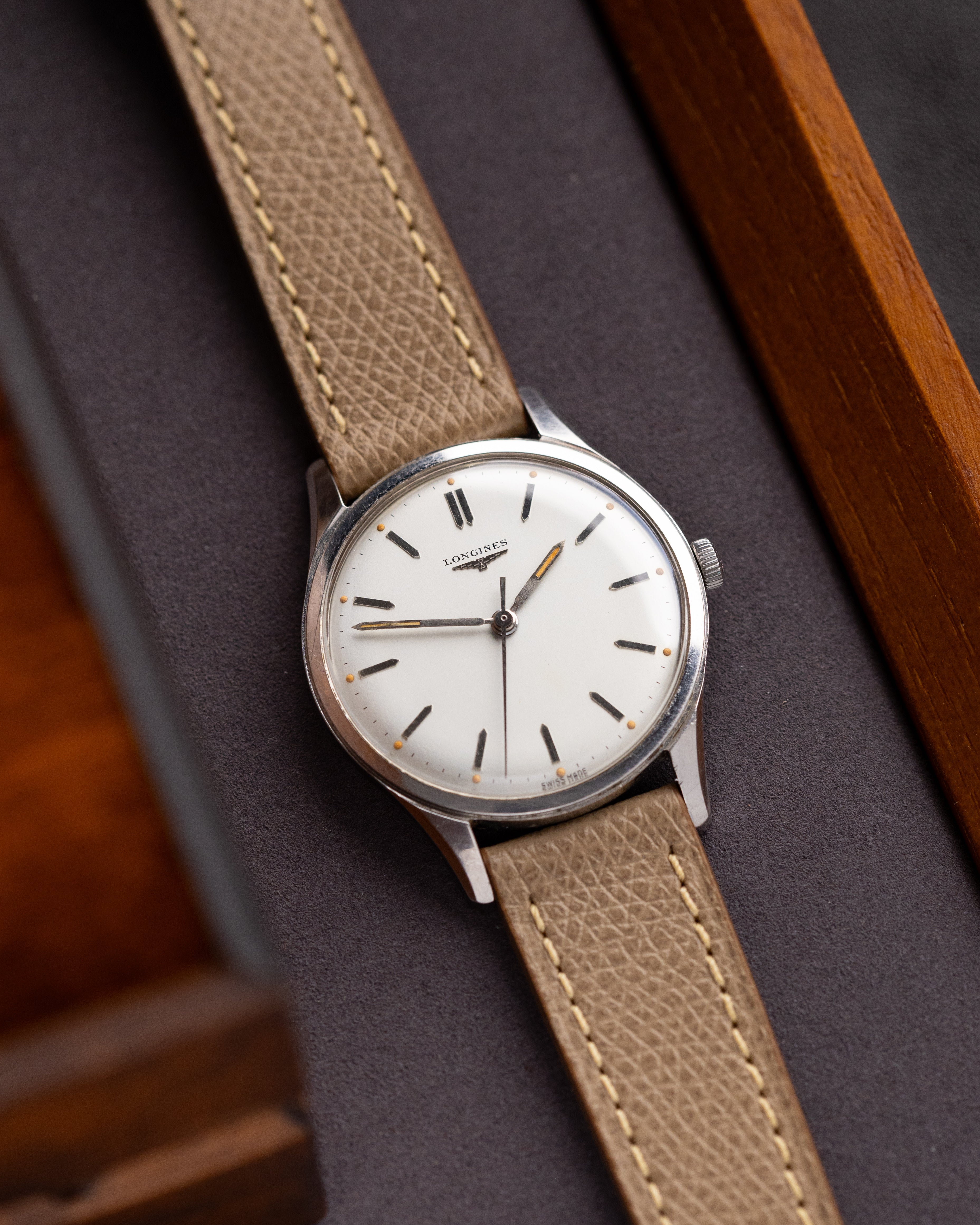 Longines Vintage Swiss Watch, Ref. 6995 - 1, Completely authentic from 1960's - DuMarko