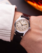 Military Vintage Swiss watch "Moeris" from 1940's - VintageDuMarko