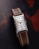 Omega Classic Art Deco Steel Tank, Vintage Swiss Watch, Cal.T17 from 1934 - DuMarko