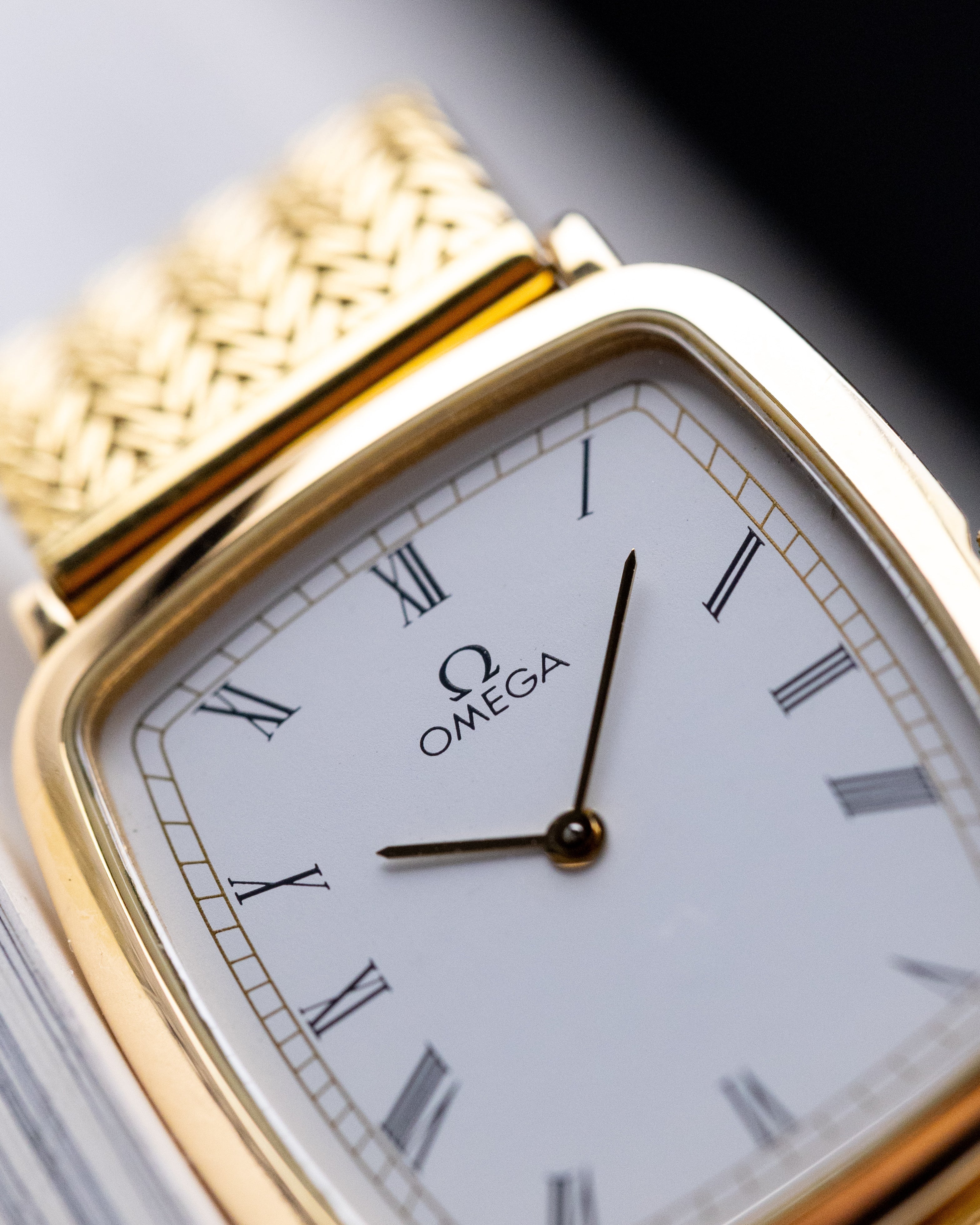 Omega De Ville, Vintage Quartz Watch, Extra Slim Dress Case