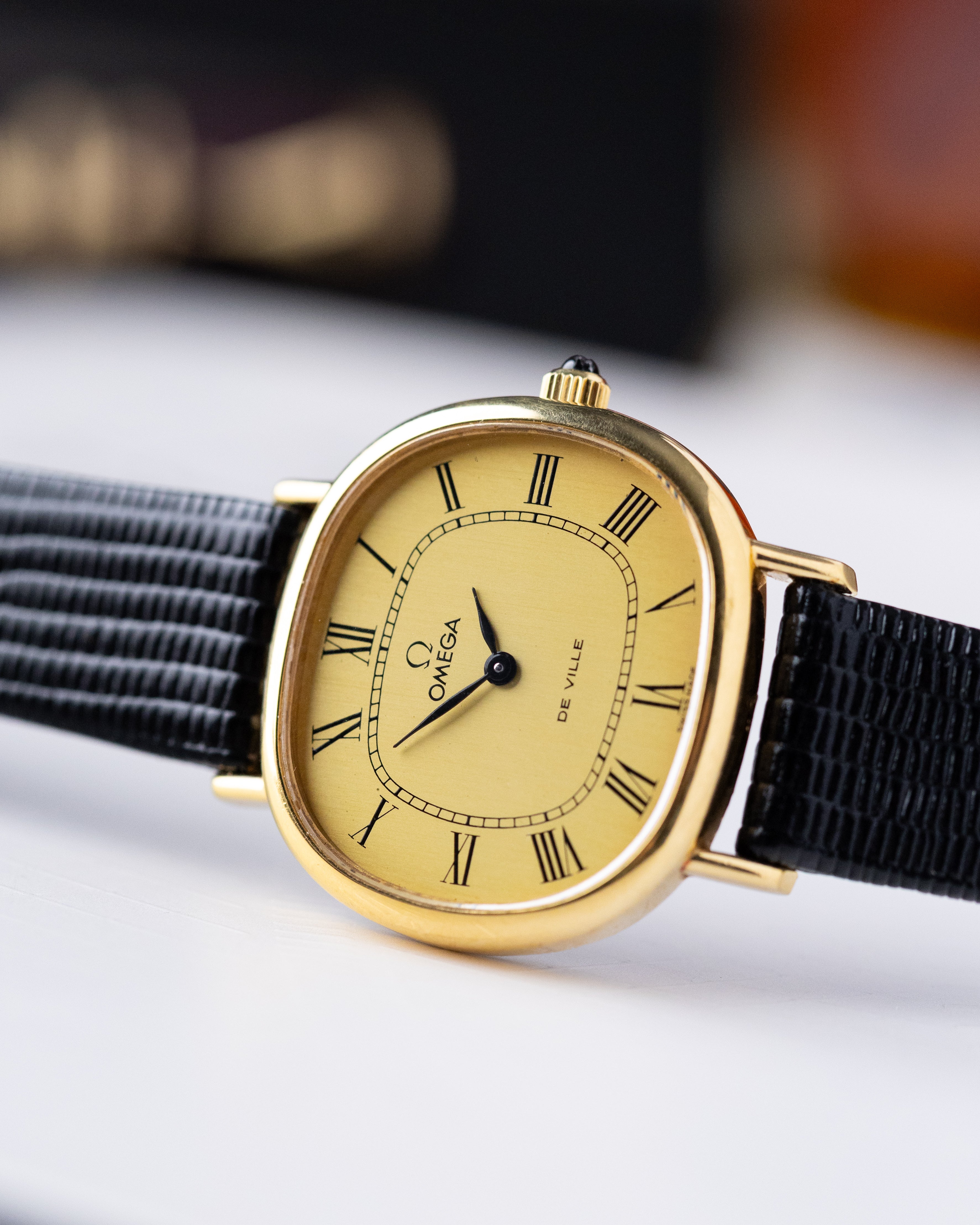 Omega De Ville, Vintage Swiss Dress Luxury Watch, Cushion/Pillow case, Ref 111.0133 from 1977 - DuMarko