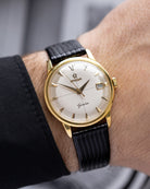 Omega Genève, Two - tone Dial, Luxury Gold - plated watch, Ref. BK14724.1.SC, Swiss Made from 1960 - DuMarko