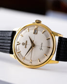 Omega Genève, Two - tone Dial, Luxury Gold - plated watch, Ref. BK14724.1.SC, Swiss Made from 1960 - DuMarko