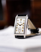 Omega Rectangular Tank, Vintage Art Deco Watch from 1930s, Cal. T17, Swiss Watch - DuMarko