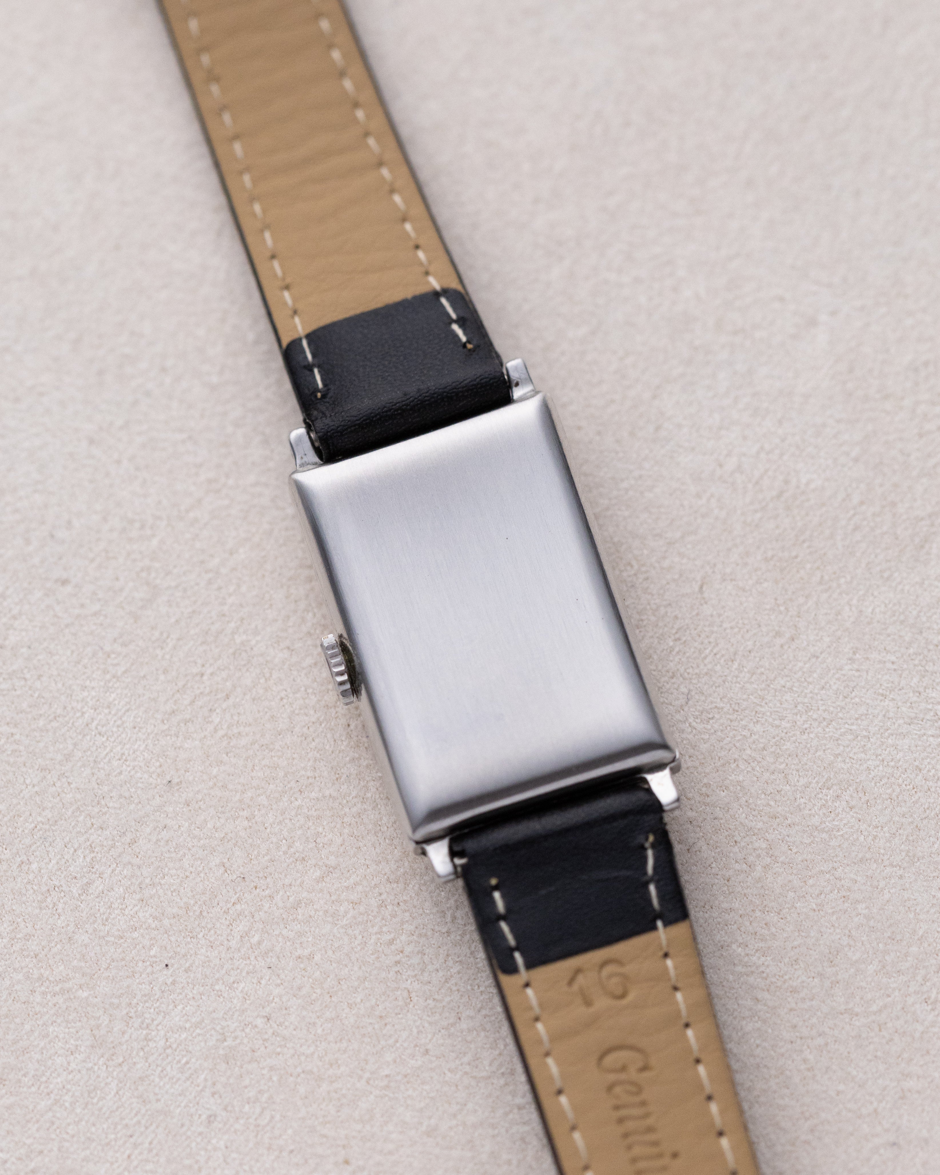 Omega Rectangular Tank, Vintage Art Deco Watch from 1930s, cal. T17, Swiss Watch - DuMarko