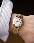 Omega Seamaster Automatic, “Mattress” Diamond Dial, Cal. 552, Gold Capped, From 1962 (US Market) - DuMarko