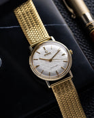 Omega Seamaster Automatic, “Mattress” Diamond Dial, Cal. 552, Gold Capped, From 1962 (US Market) - DuMarko