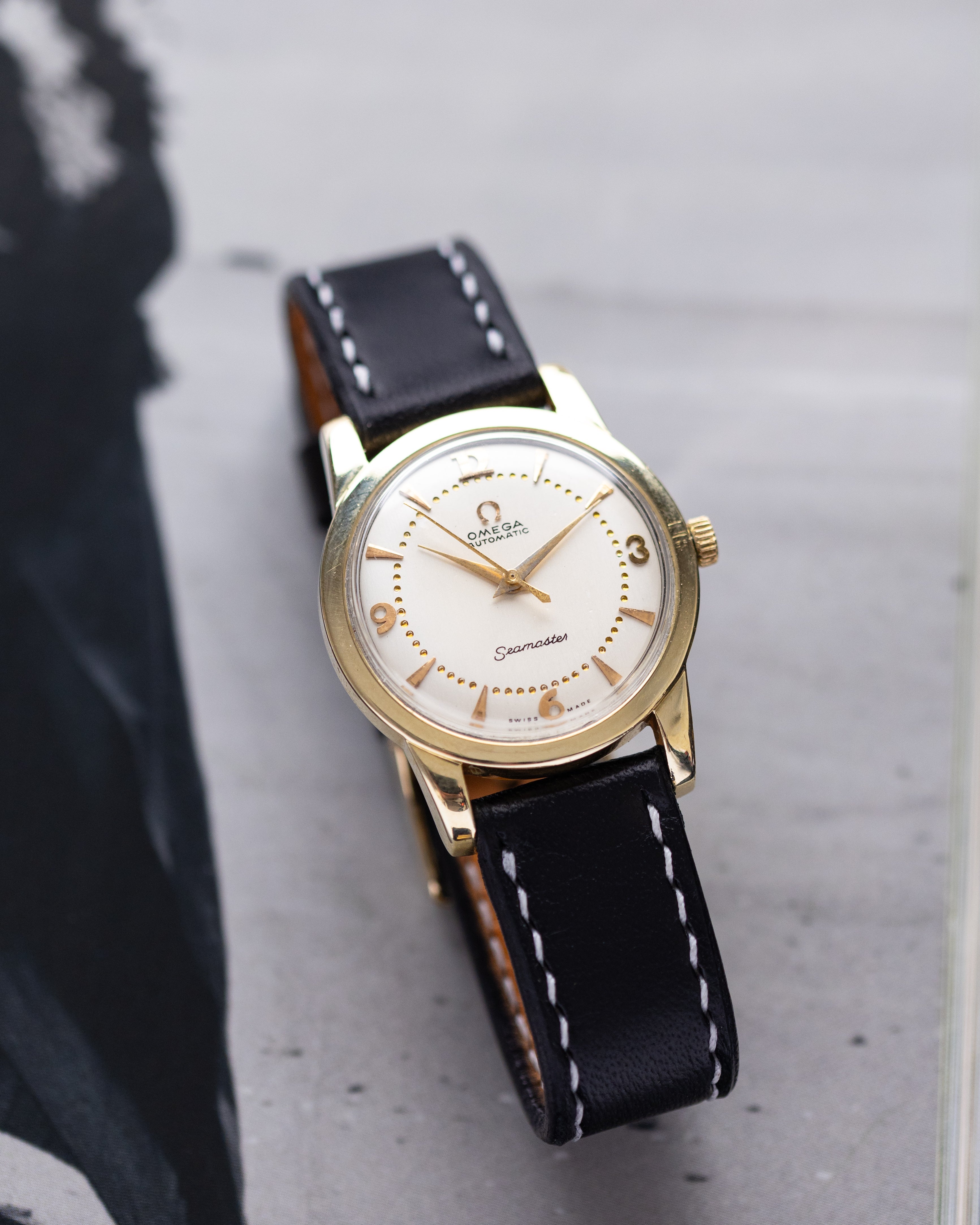 Omega Seamaster, Cal. 354 Automatic „Bumper”, Gold/Steel case from 1952, Ref.2577 - 20 - DuMarko