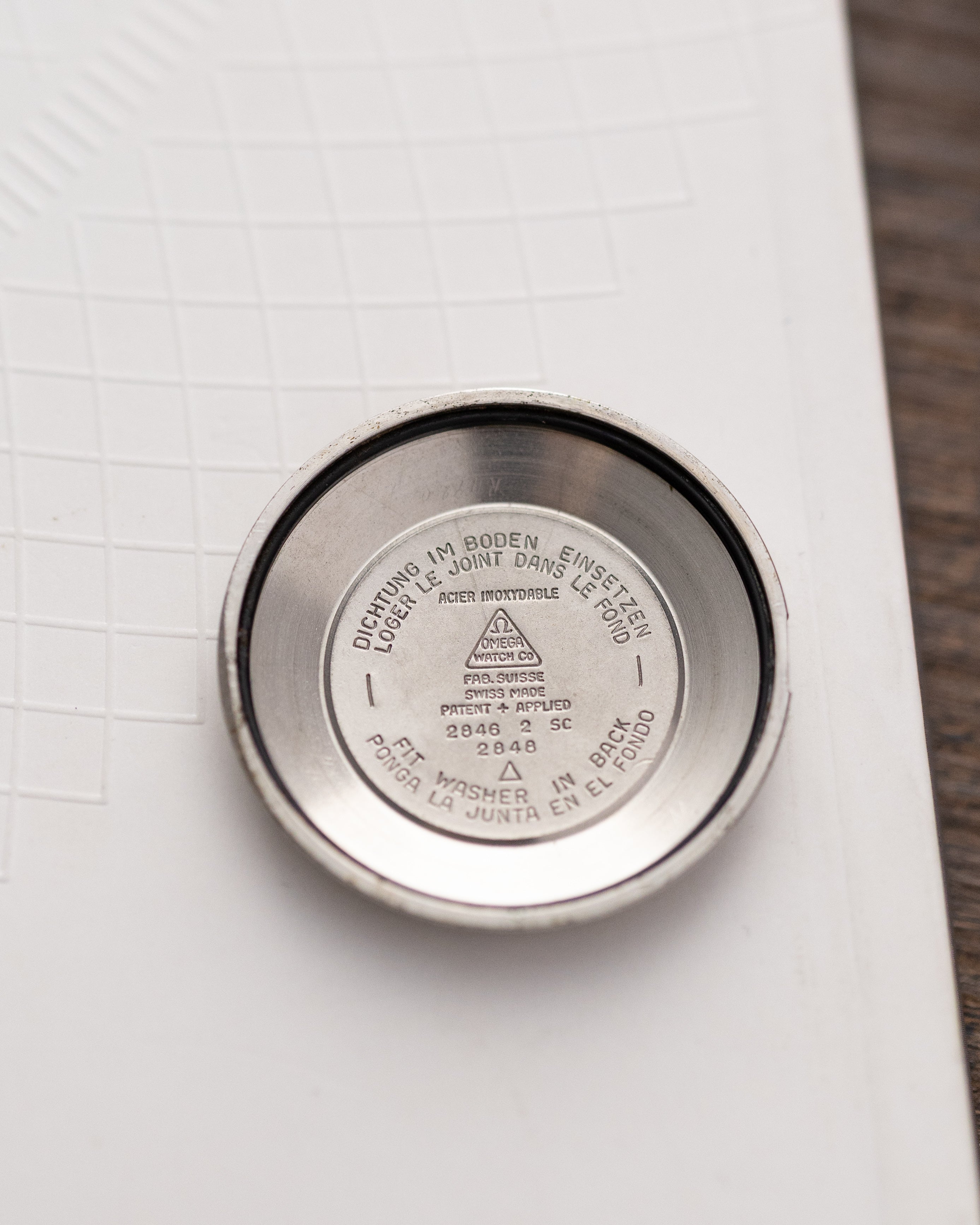 Omega Seamaster, Rare Tropical Leopard Patina Dial, Ref. 2846.2SC from 1954 - DuMarko