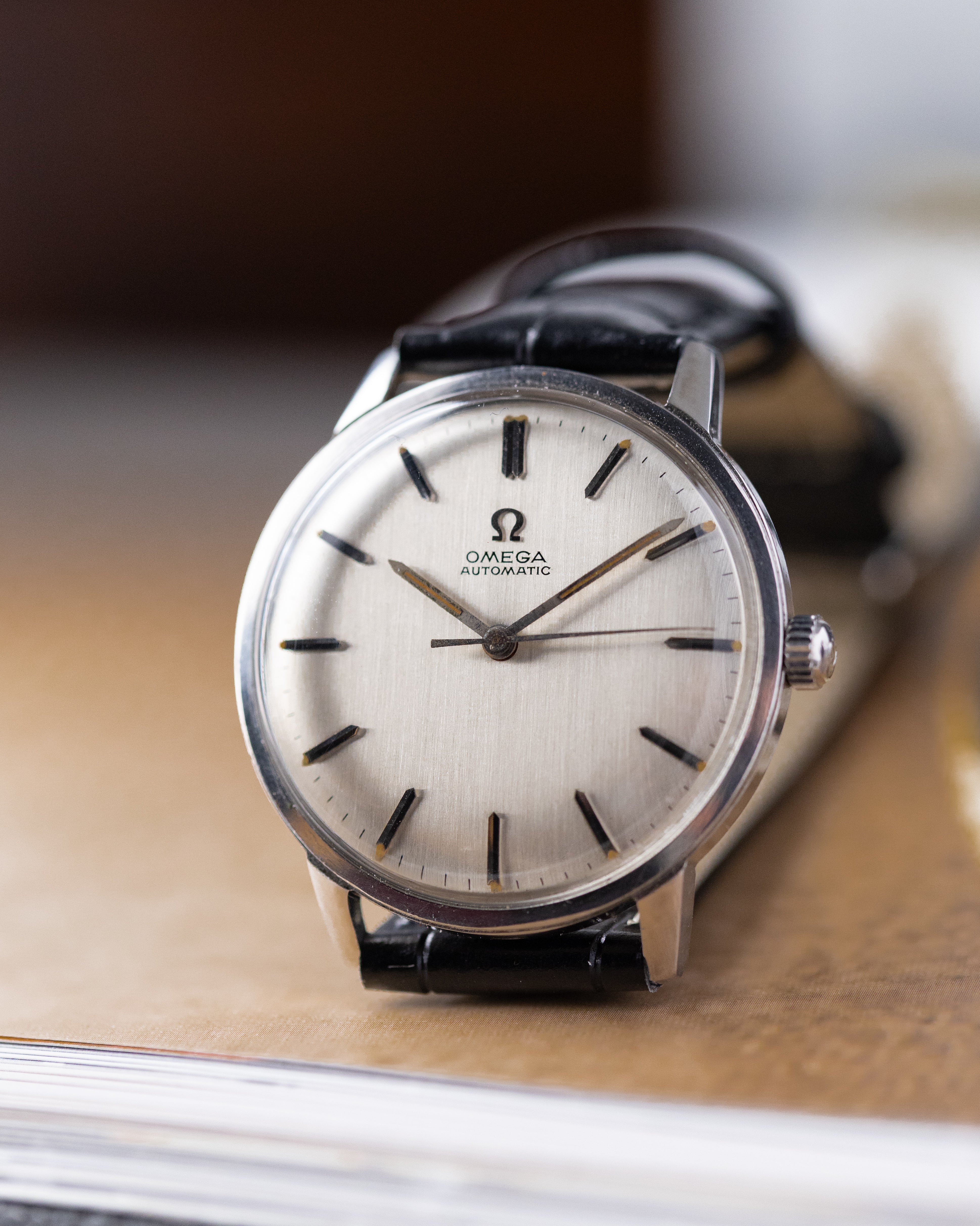 Vintage Omega Swiss Watch, Ref. 185.022, Automatic Cal. 550