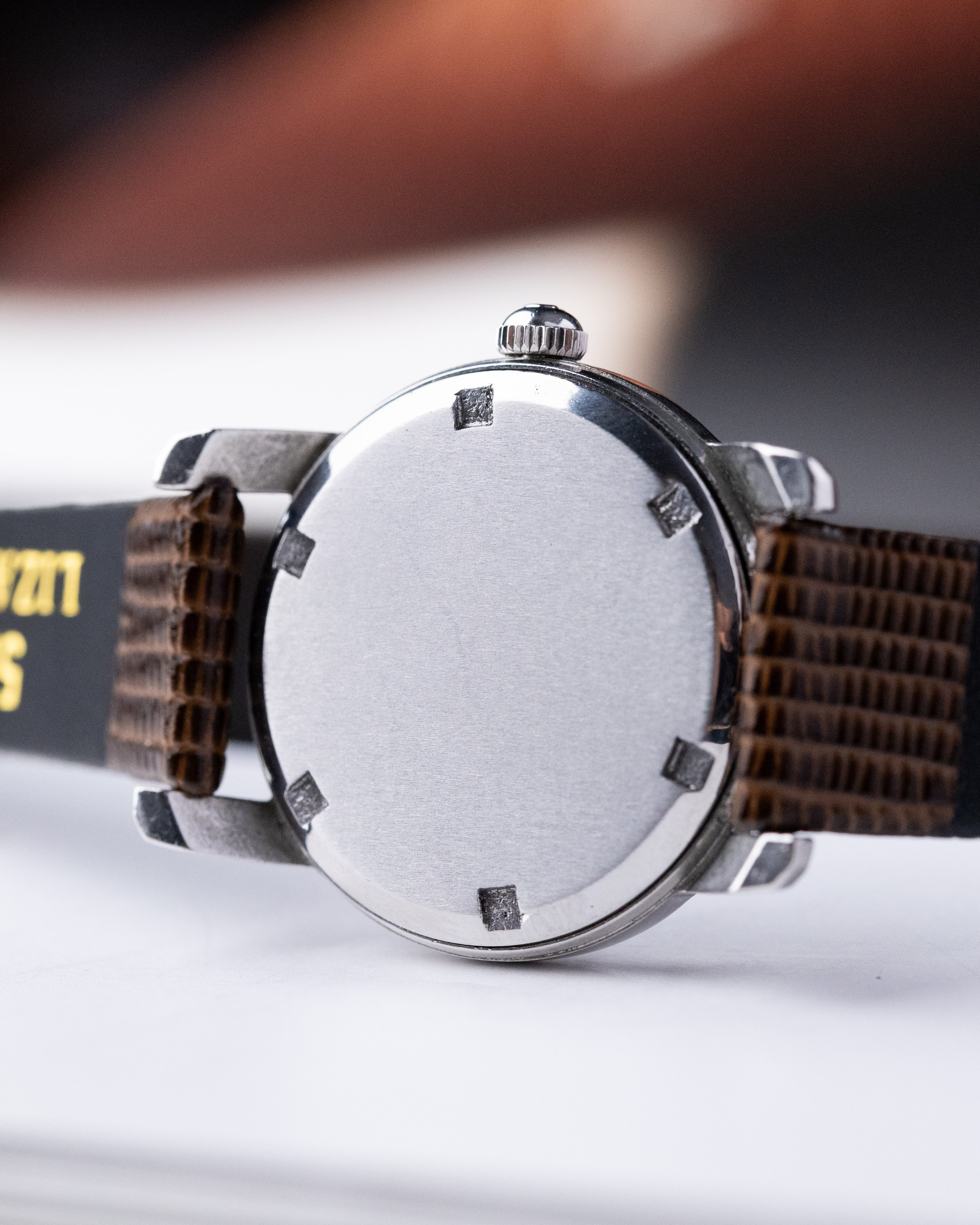 Omega Vintage Swiss Watch, Two - tone metallic dial, Ref. 2474 - 2, Cal. 28SC from 1947 - DuMarko
