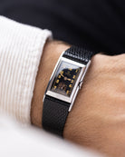 Omega Vintage Tonneau Pupitre Curvex Case, Cal. T17, Art Deco Style from 1930 - DuMarko