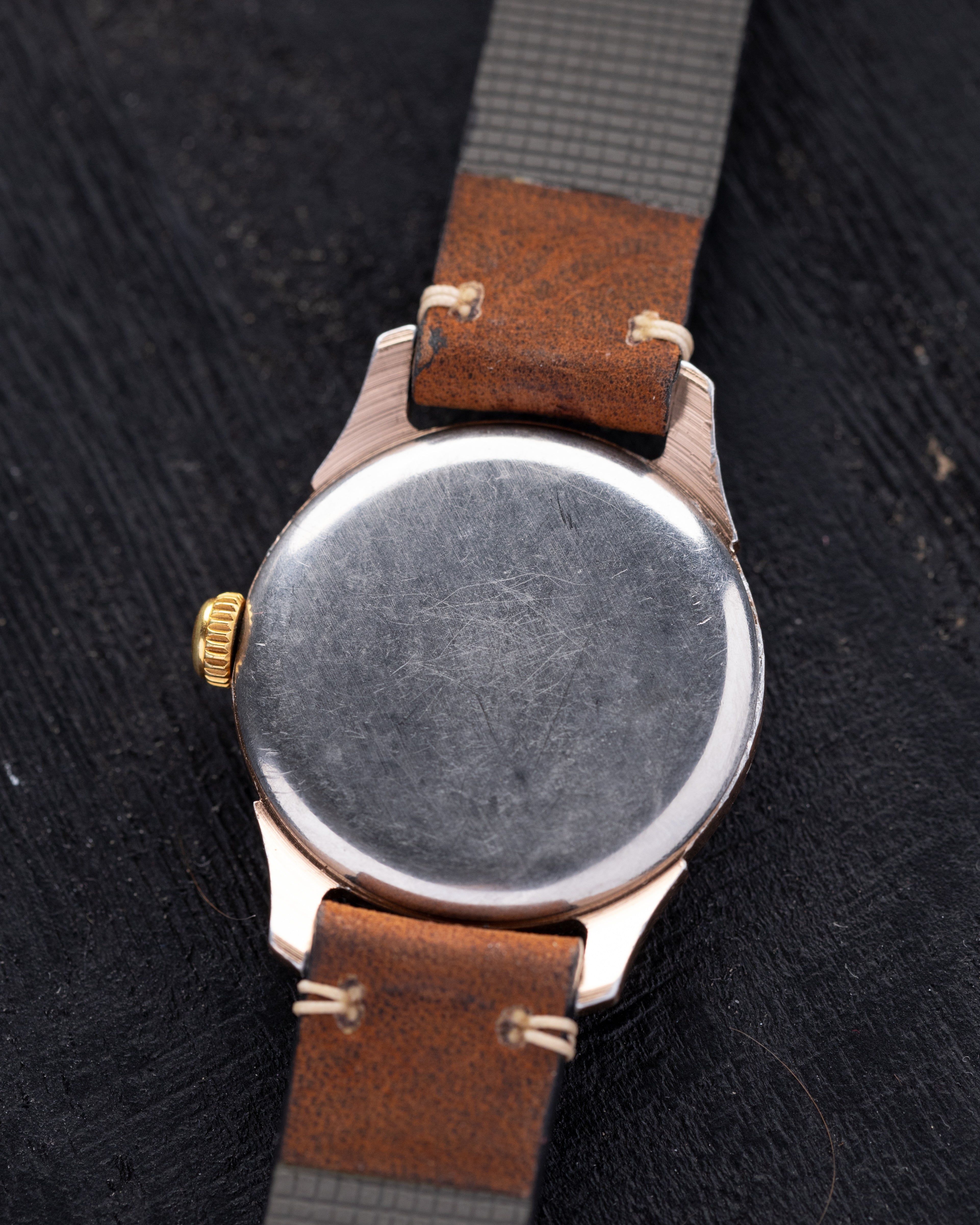 Pobeda Vintage Soviet Watch, Unique Textured Dial - DuMarko