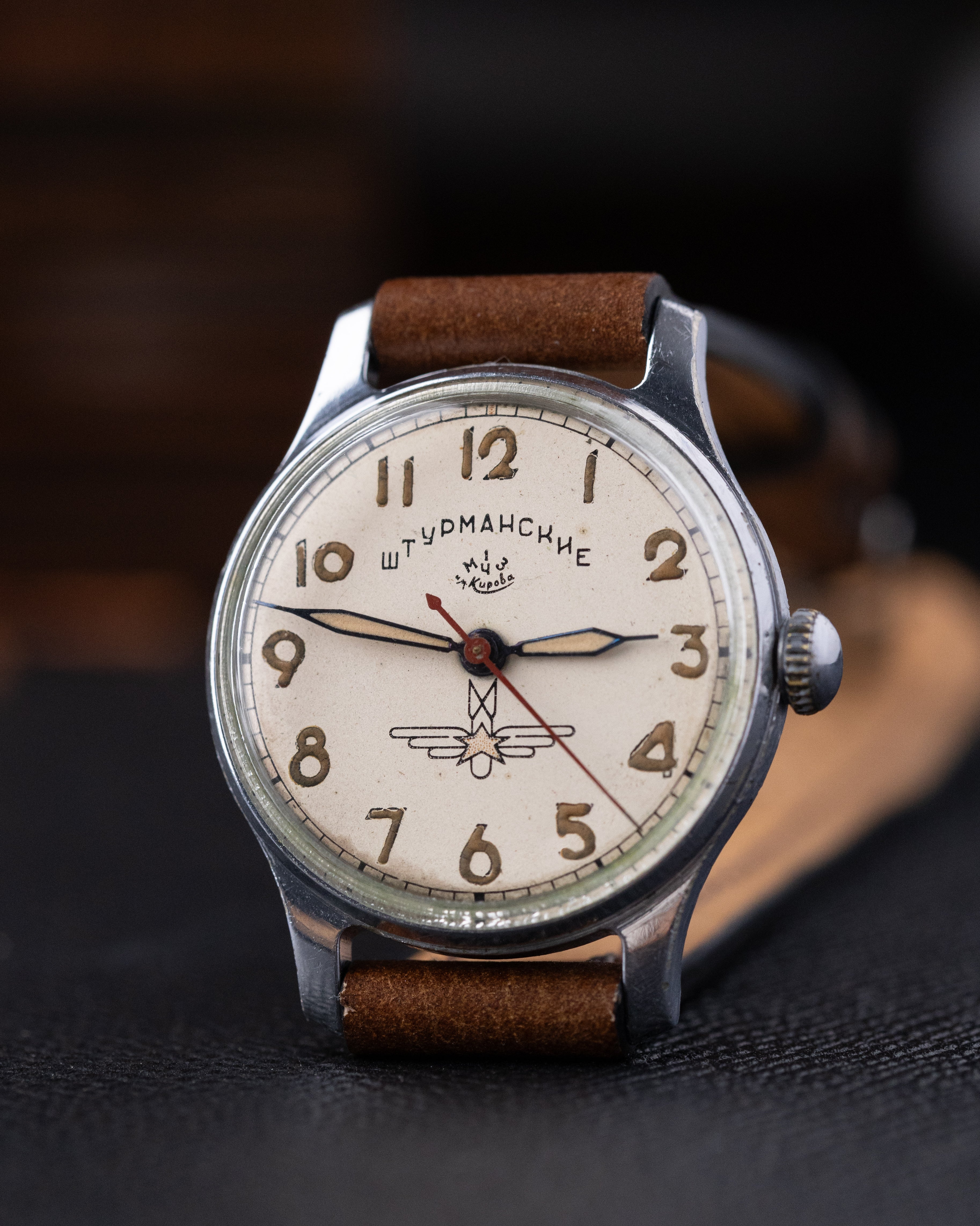 Poljot Sturmanskie, Authentic Type 2, Gagarin's Soviet Astronauts' watch, Original Radium dial - DuMarko