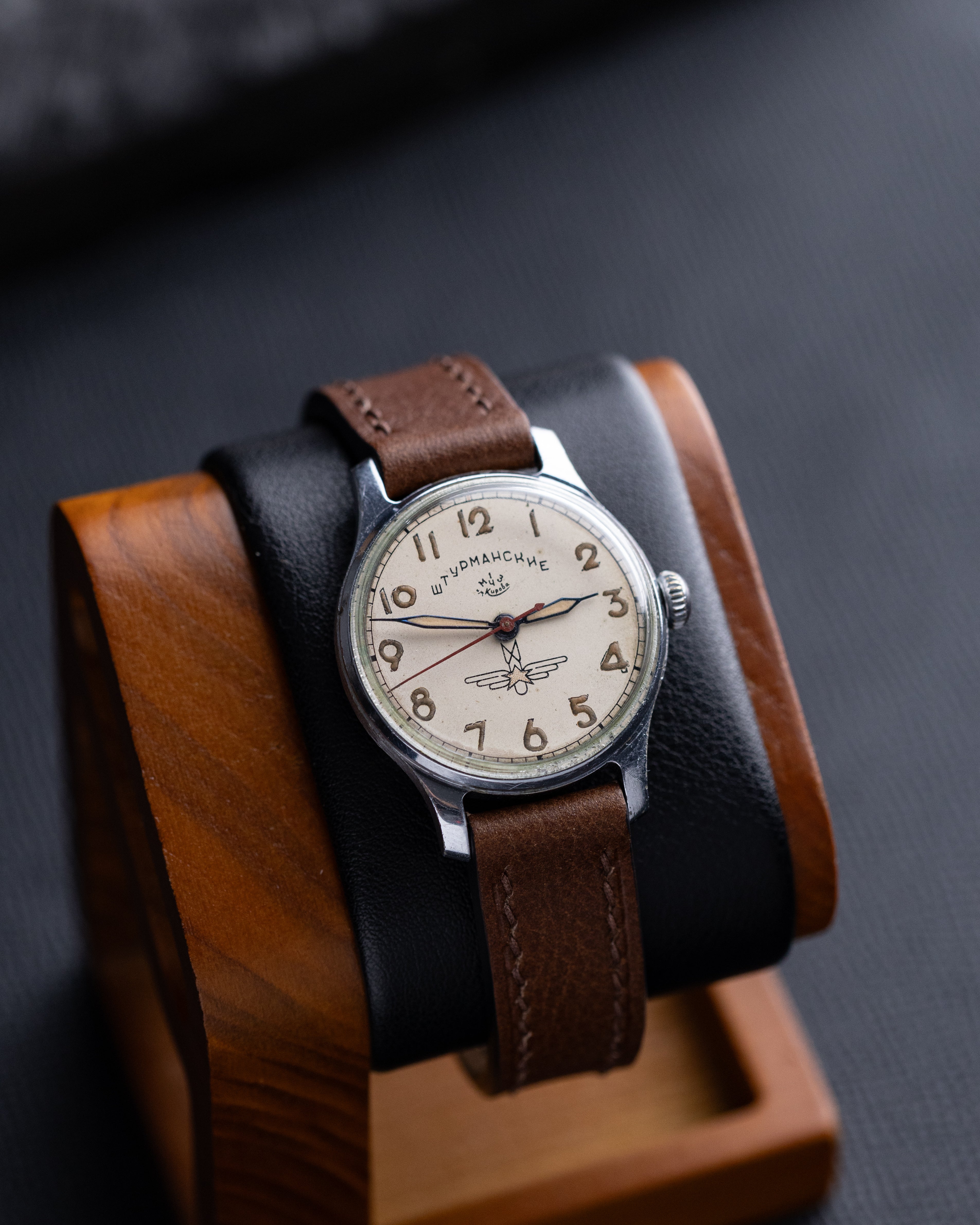 Poljot Sturmanskie, Authentic Type 2, Gagarin's Soviet Astronauts' watch, Original Radium dial - DuMarko